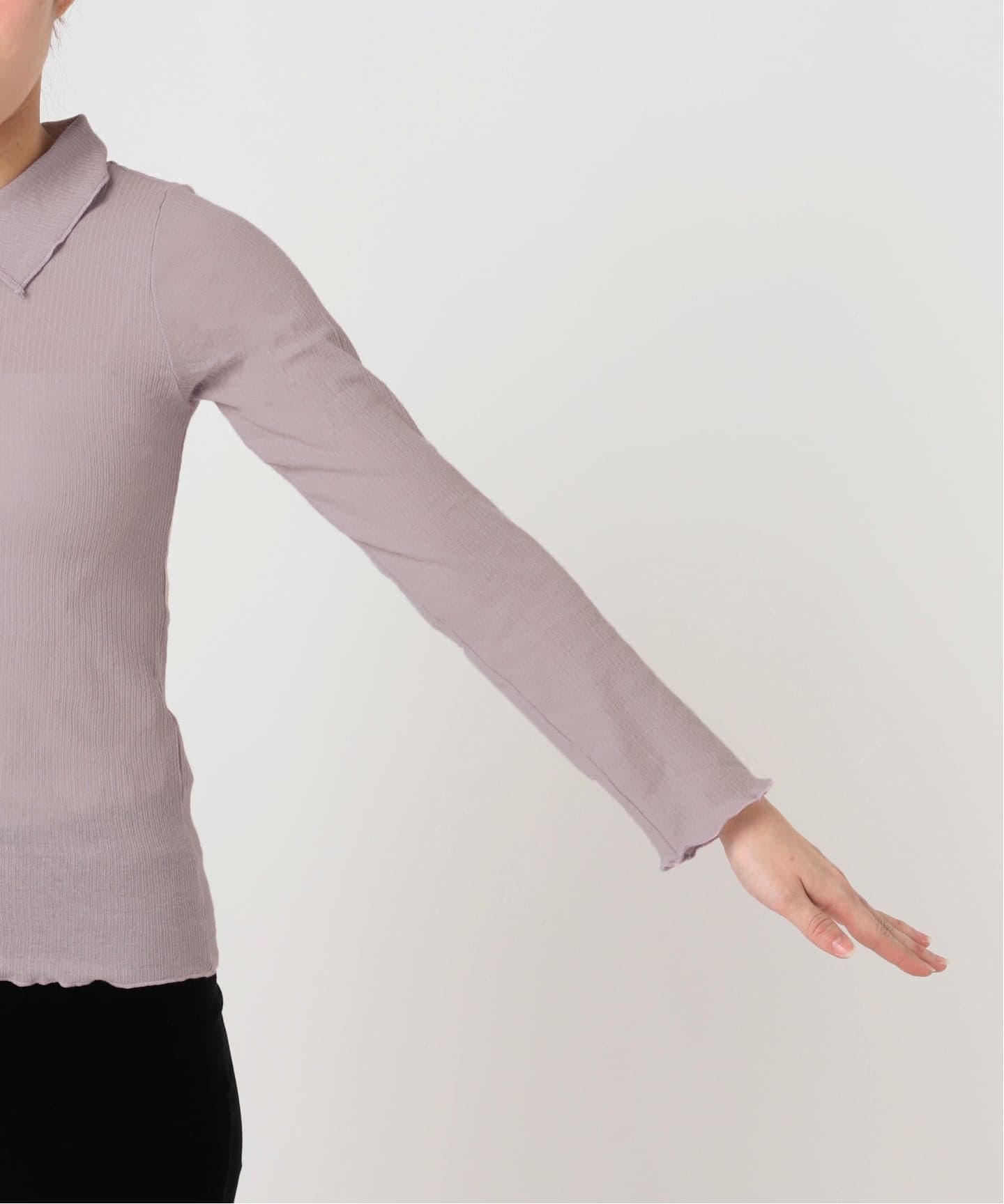 BASERANGE/ベースレンジ】PRE DUAL LONG SLEEVE TEE（Tシャツ