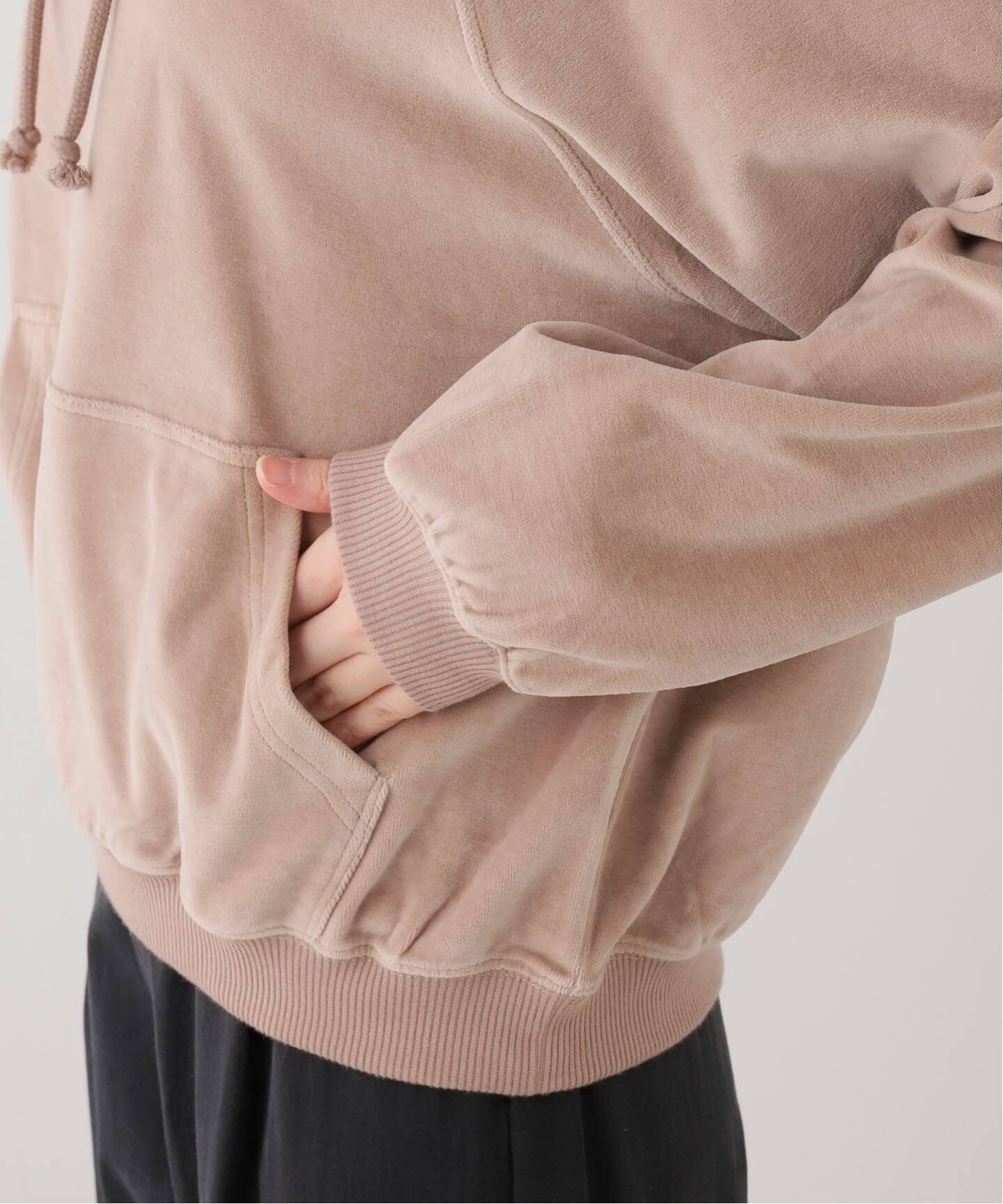 ベースレンジ  baserange リブ　トップス　ピンクベージュ 高輪店+WEB限定》Baserange/ベースレンジ HEART LONG SLEEVE TEE（T