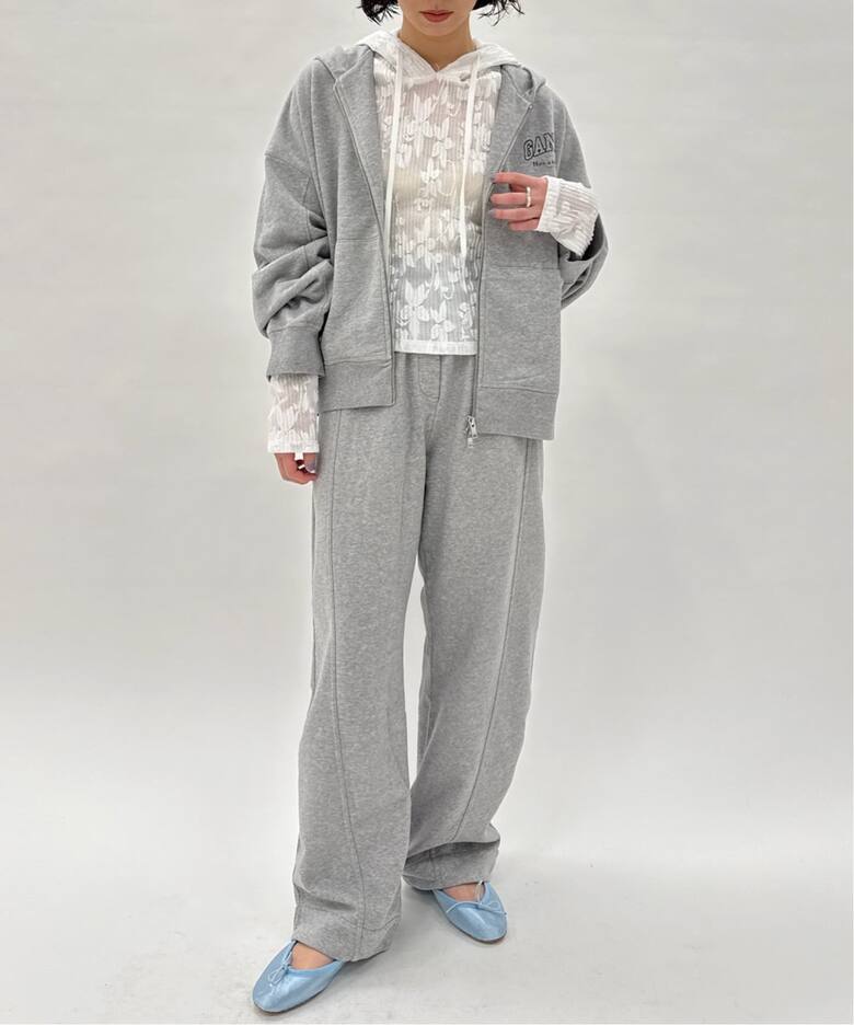 GANNI/ガニー】Essential Isoli Zip Hoodie（パーカー）｜EDIT.FOR 