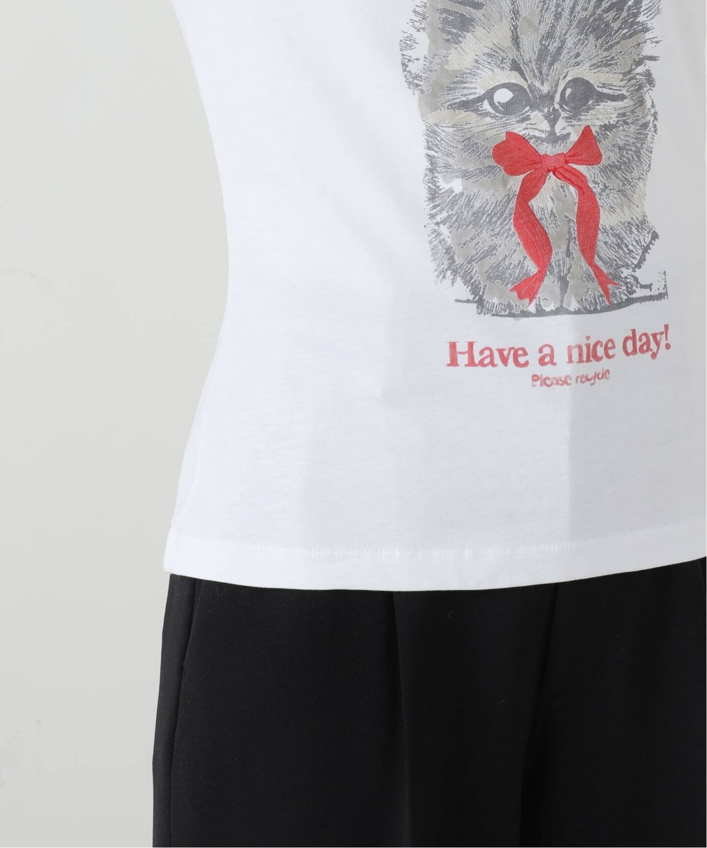 GANNI/ガニー】Basic Cotton Jersey Margot Kitty P（Tシャツ