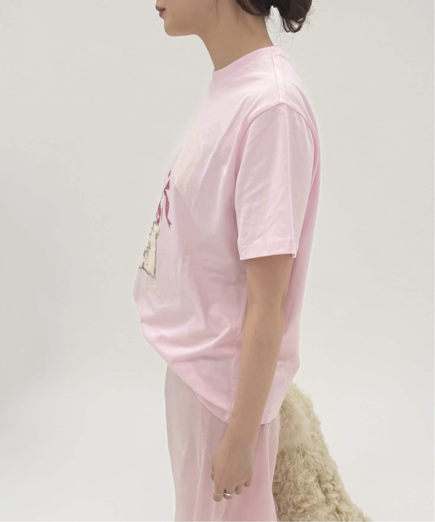 GANNI/ガニー】Basic cotton Jersey T-shirt（Tシャツ／カットソー