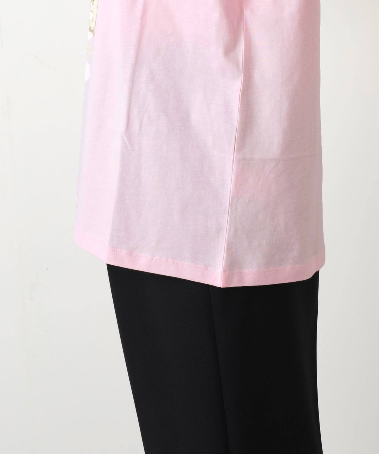 GANNI ガニー ロゴプリントタンクトップ ピンク M GANNI / ガニー Soft Cotton Rib Tank Top（タンクトップ）｜UBY Spick