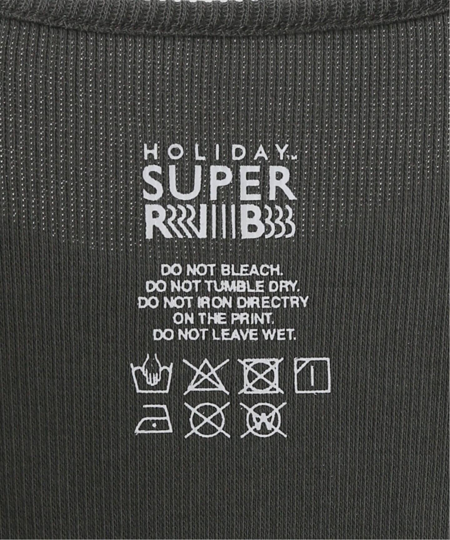 HOLIDAY/ホリデイ】SUPER RIB TOP LACE（Tシャツ／カットソー）｜EDIT