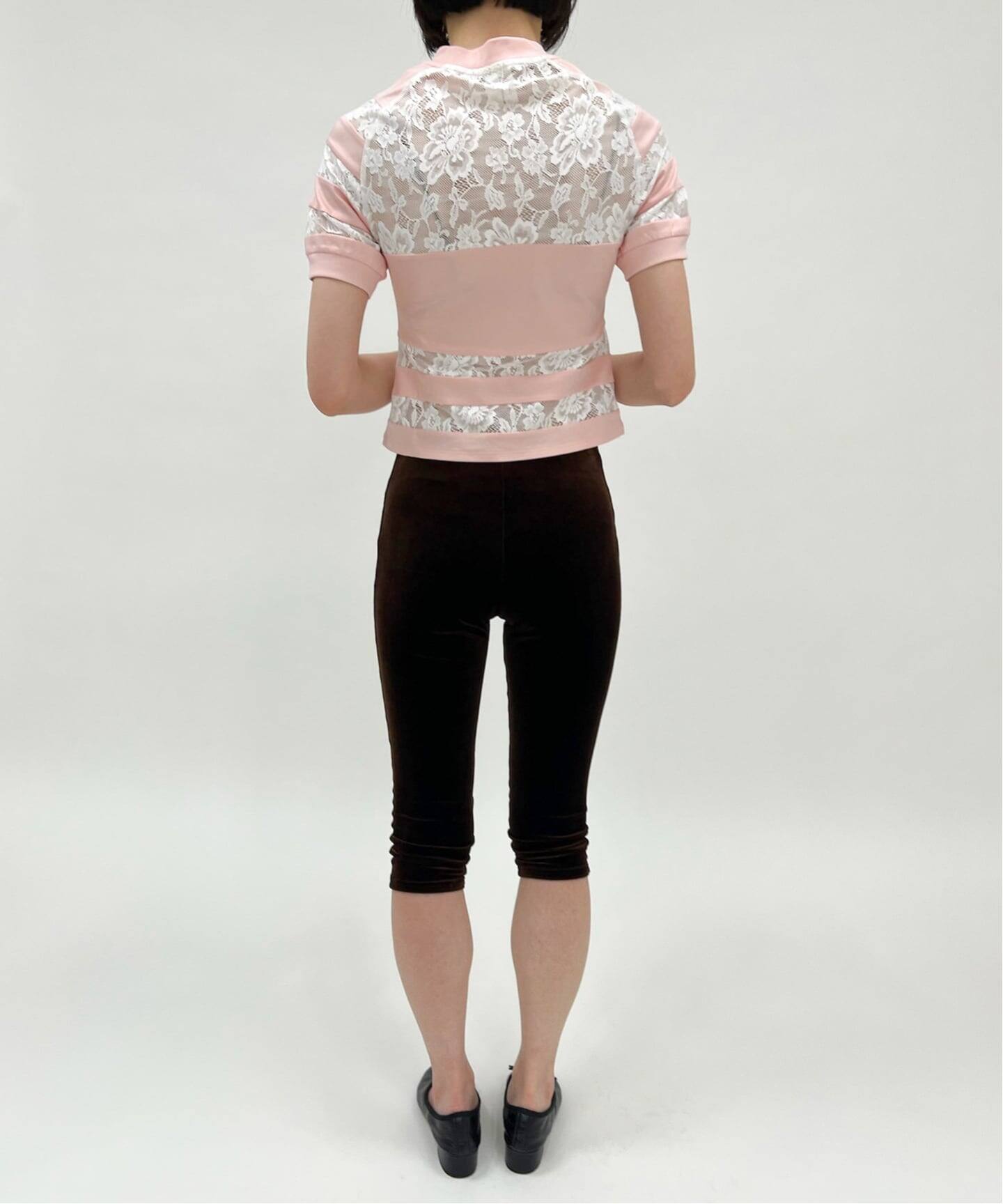 yuhan wang レース　ブラウス　トップス　ユハンワン YUHAN WANG/ユハン ワン】sport lace cycling top（Tシャツ