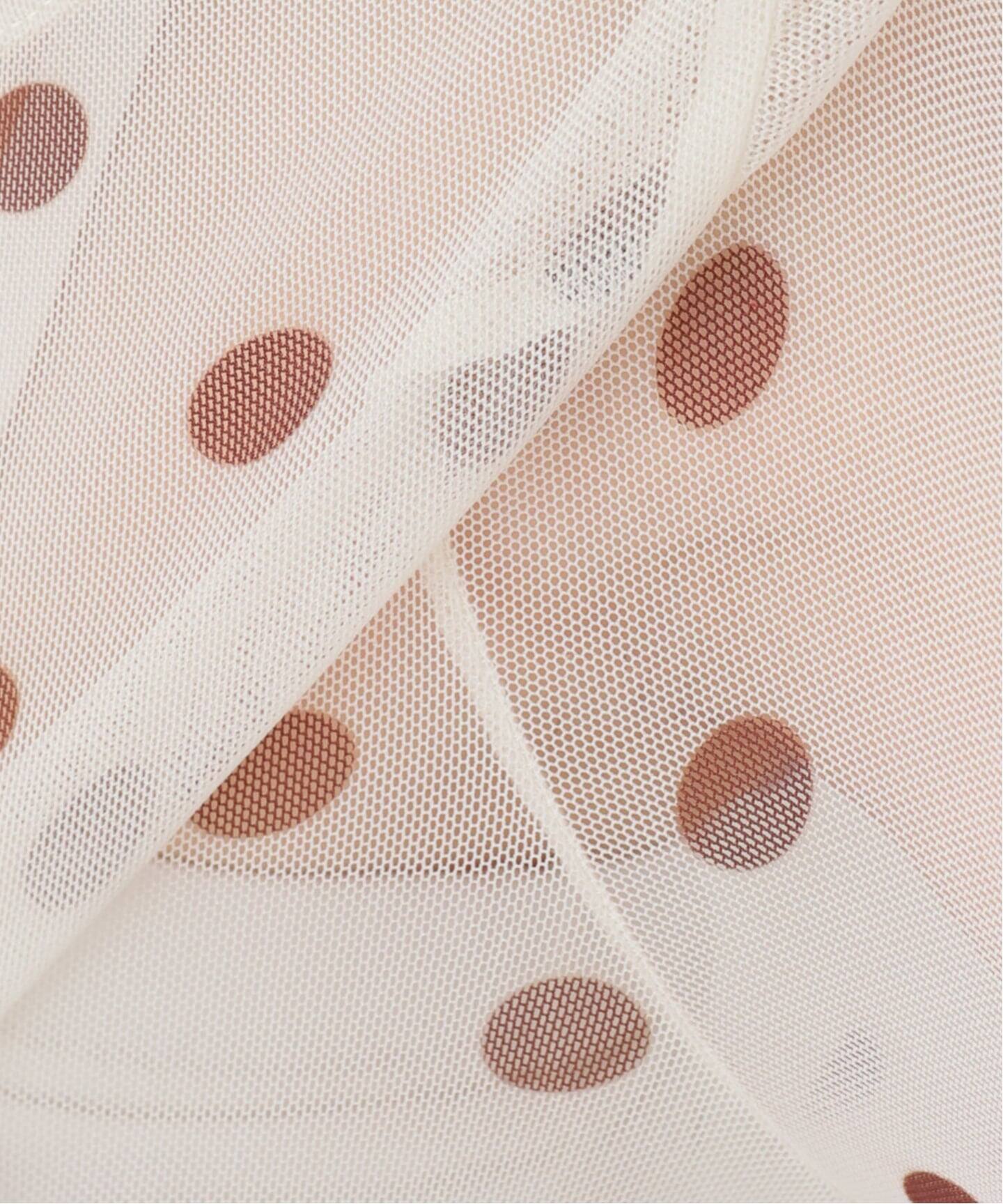 Hosbjerg/ホスビョーグ】dot sheer long sleeve tee（Tシャツ