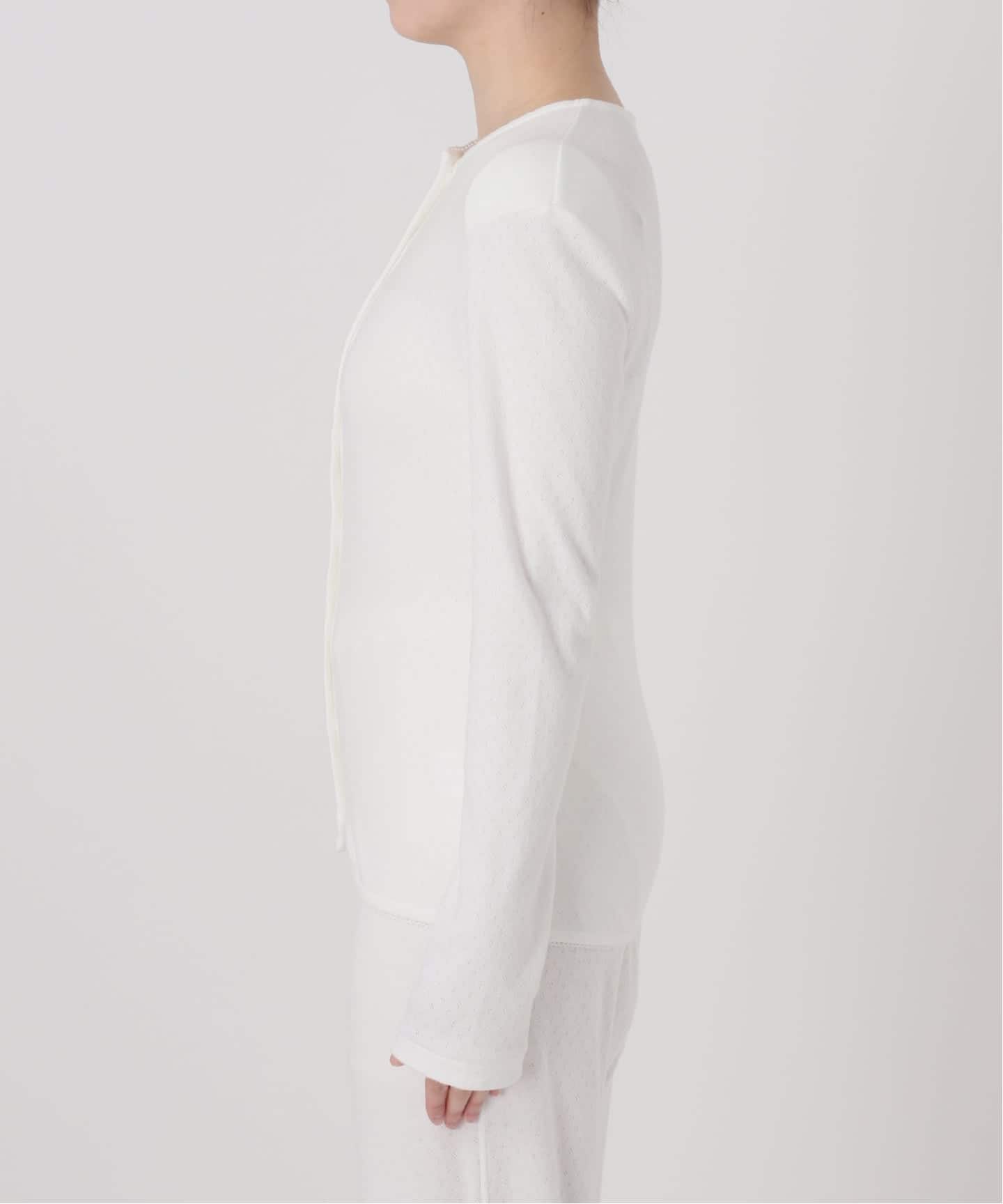 PAN/パン】EYELET MESH LACE C/D（カーディガン）｜EDIT.FOR LULU