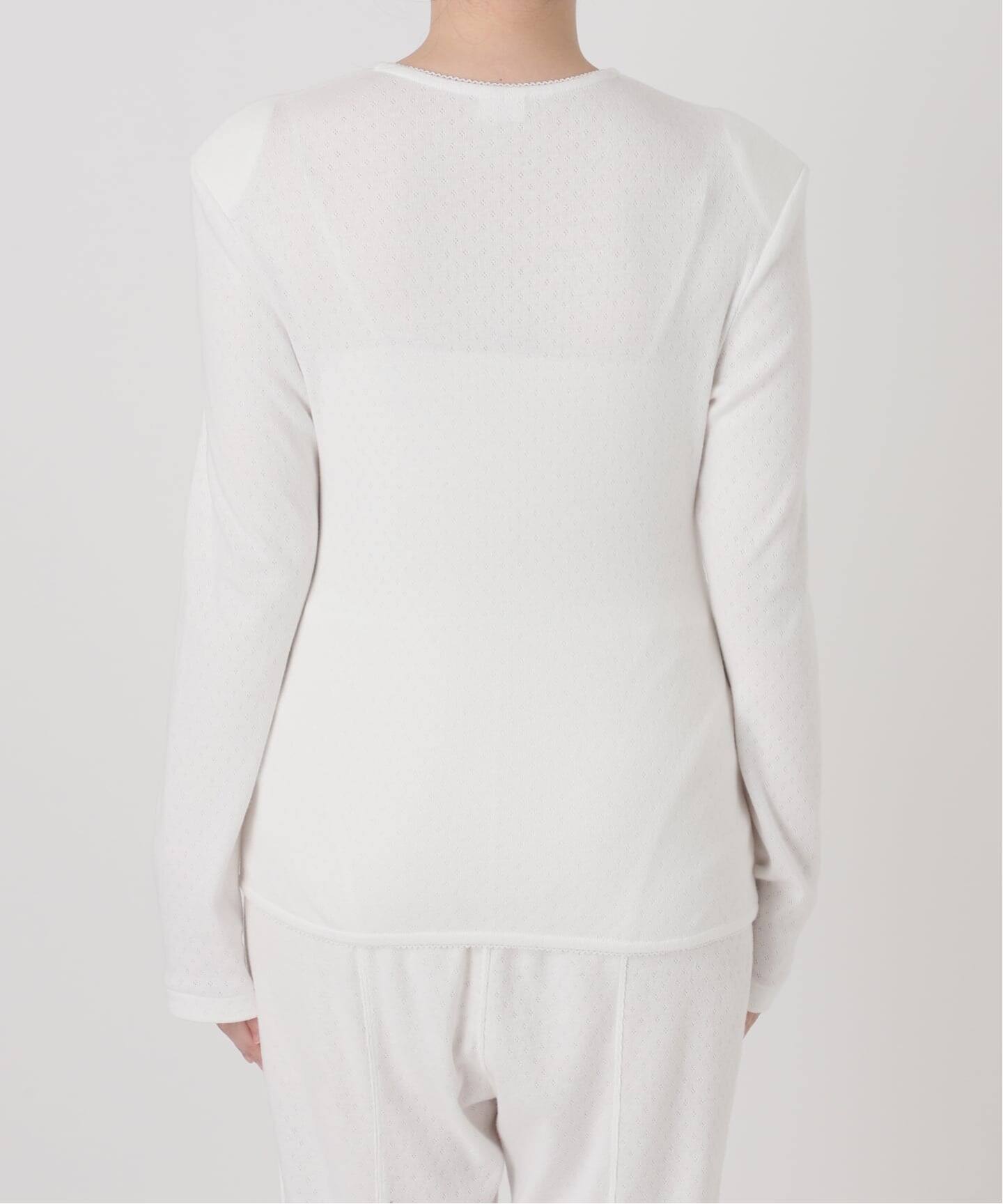 PAN/パン】EYELET MESH LACE C/D（カーディガン）｜EDIT.FOR LULU 