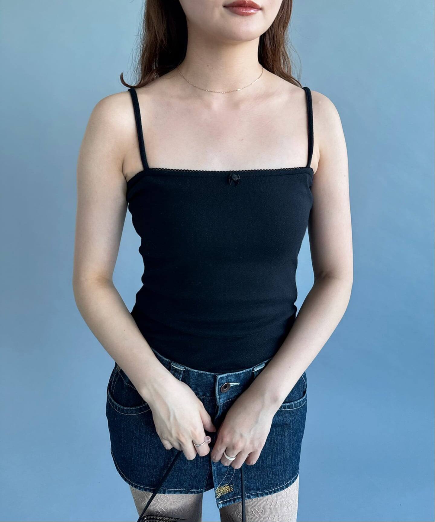 PAN/パン】EYELET MESH LACE CAMI（キャミソール）｜EDIT.FOR LULU