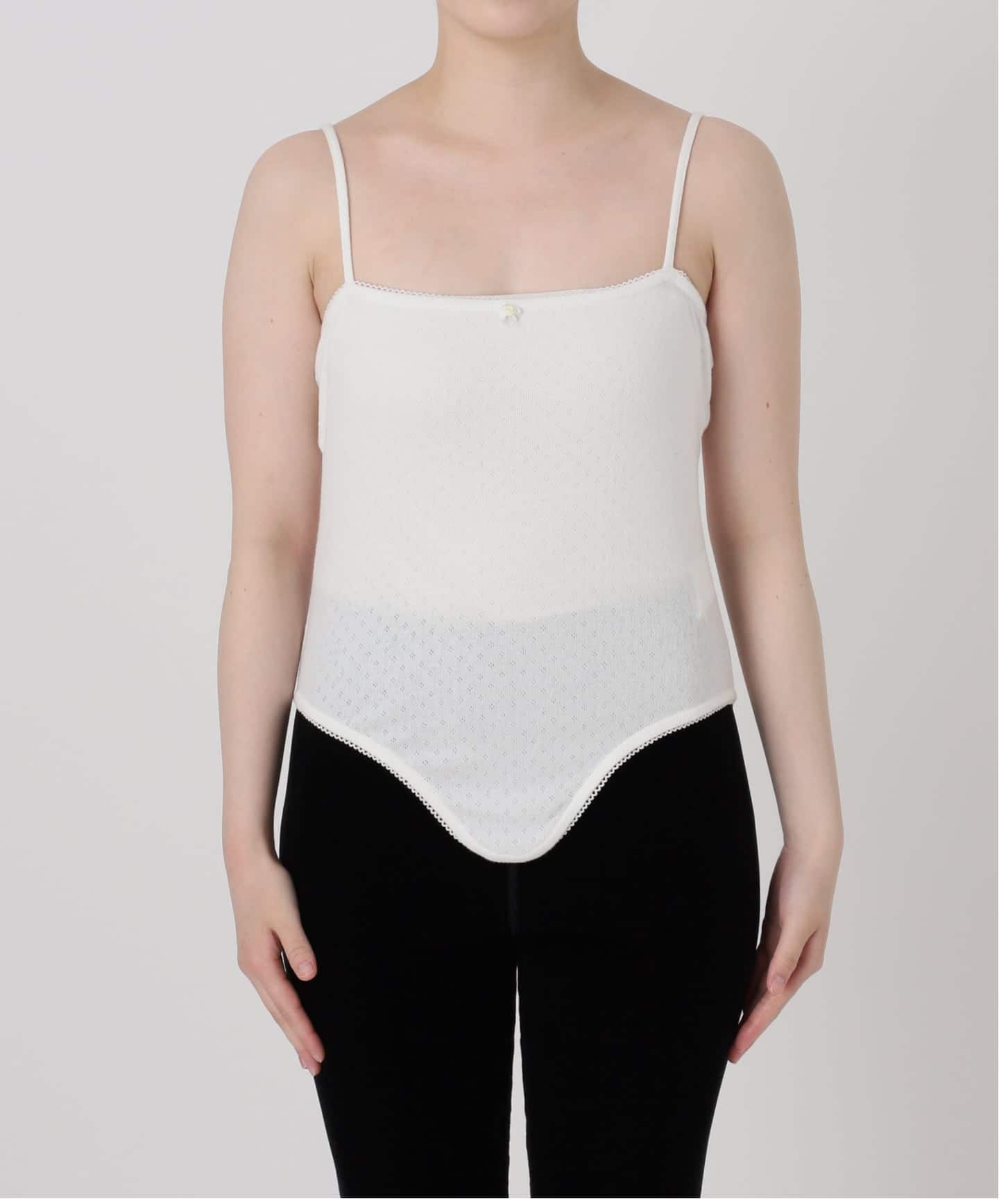 PAN/パン】EYELET MESH LACE CAMI（キャミソール）｜EDIT.FOR LULU