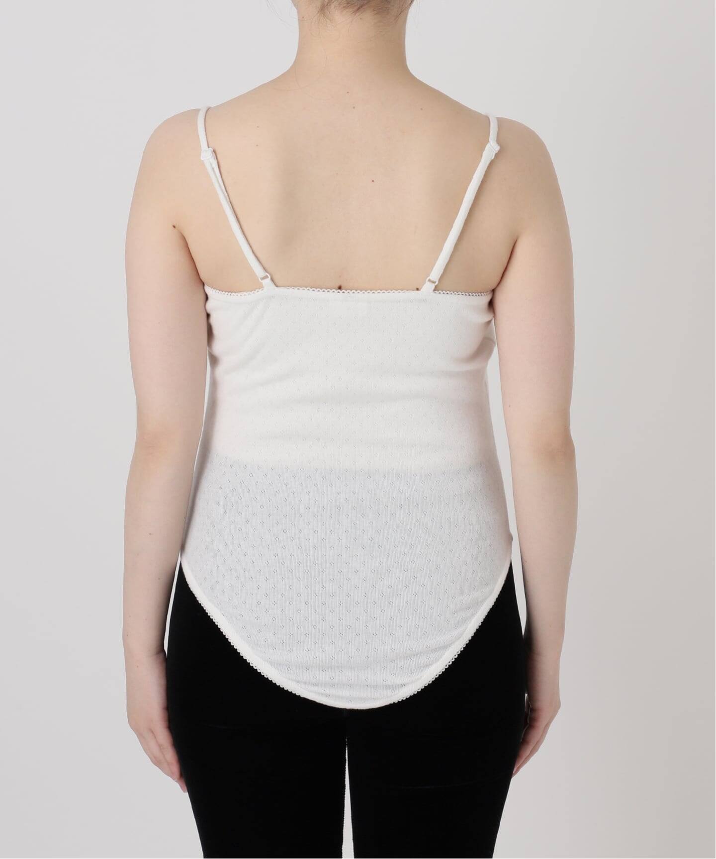 PAN/パン】EYELET MESH LACE CAMI（キャミソール）｜EDIT.FOR LULU