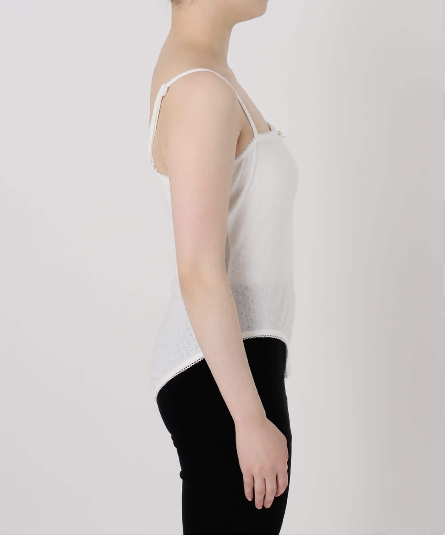 PAN/パン】EYELET MESH LACE CAMI（キャミソール）｜EDIT.FOR LULU