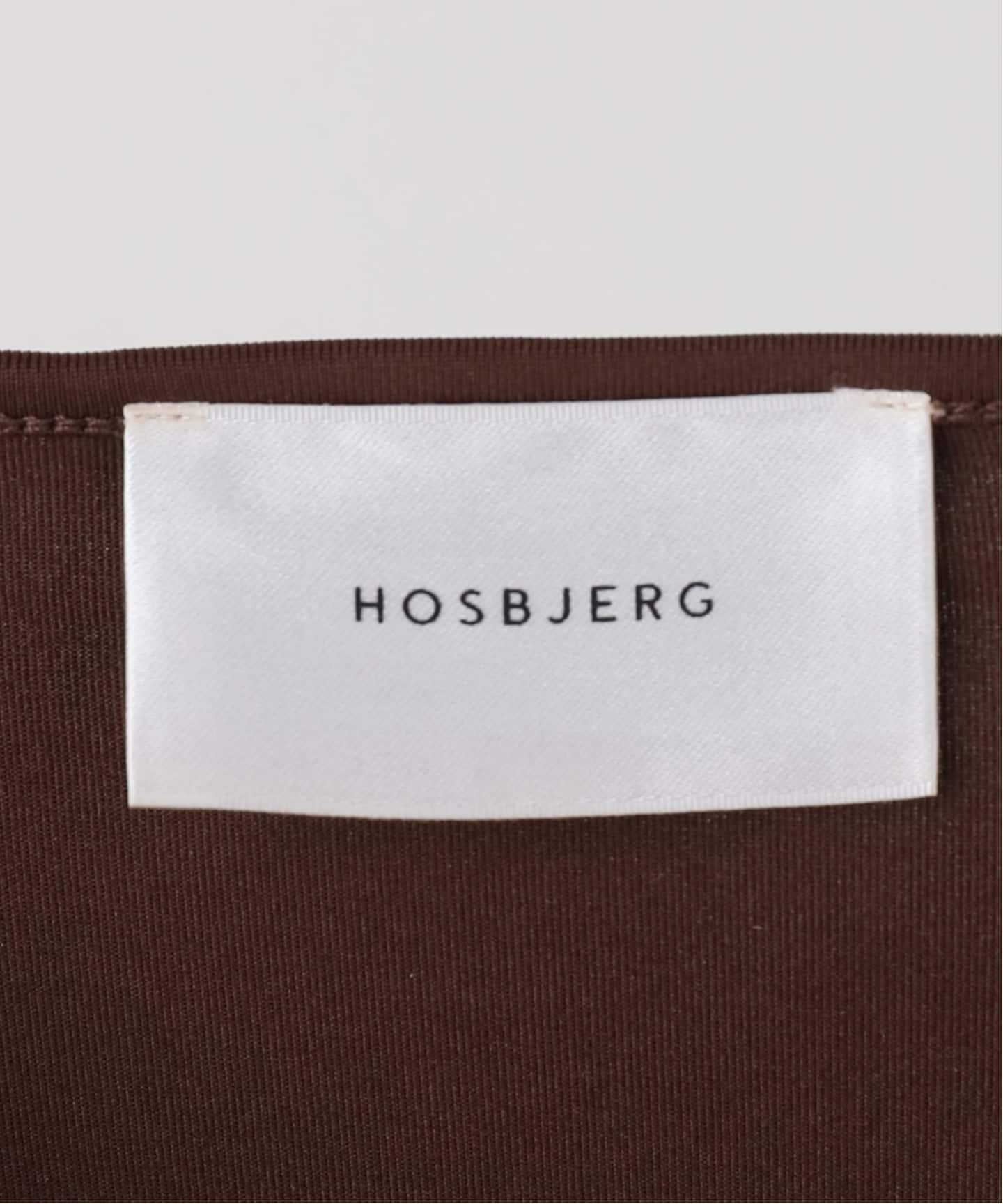 Hosbjerg/ホスビョーグ】brown sleeveless top（Tシャツ／カットソー