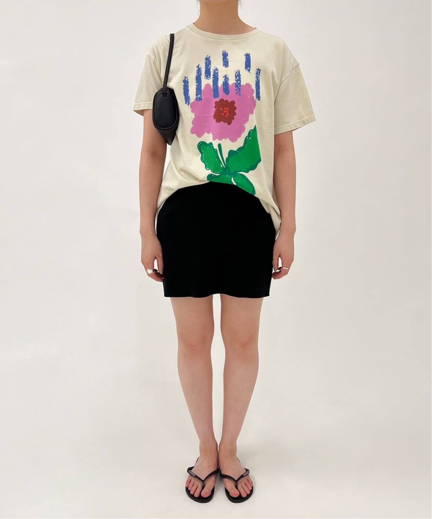 FRNCH/フレンチ】flower tee（Tシャツ／カットソー）｜EDIT.FOR LULU