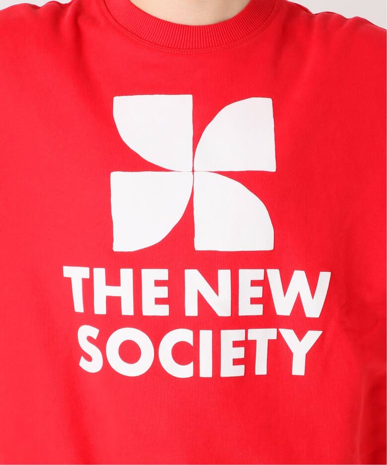 THE NEW SOCIETY/ザ・ニューソサエティ】TNS Logo WomanSweatshirt（T 