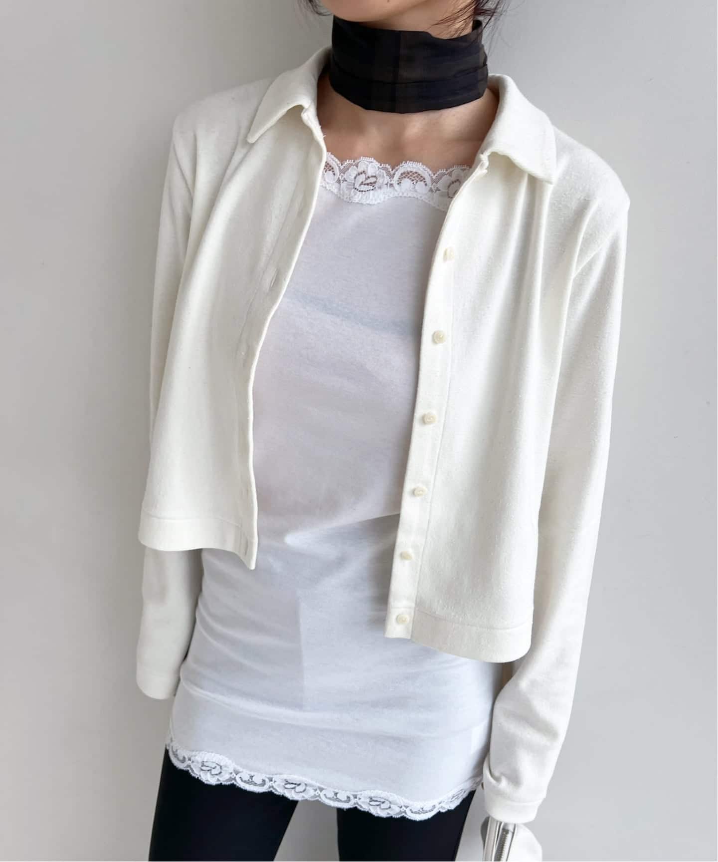 NOHRA/ノーラ】 Cotton silk cardigan（カーディガン）｜EDIT.FOR LULU
