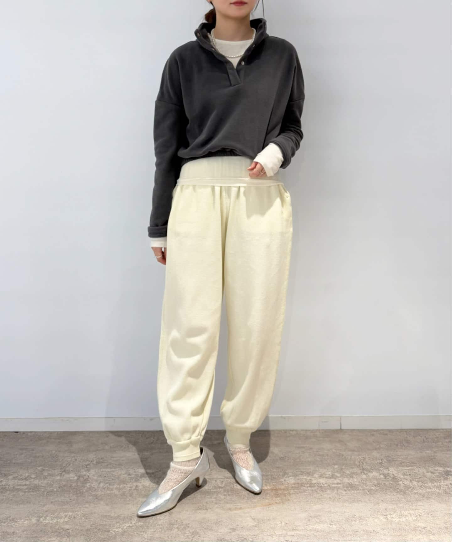 SKIN for LULU】fleece top（スウェット）｜EDIT.FOR LULU（エディット