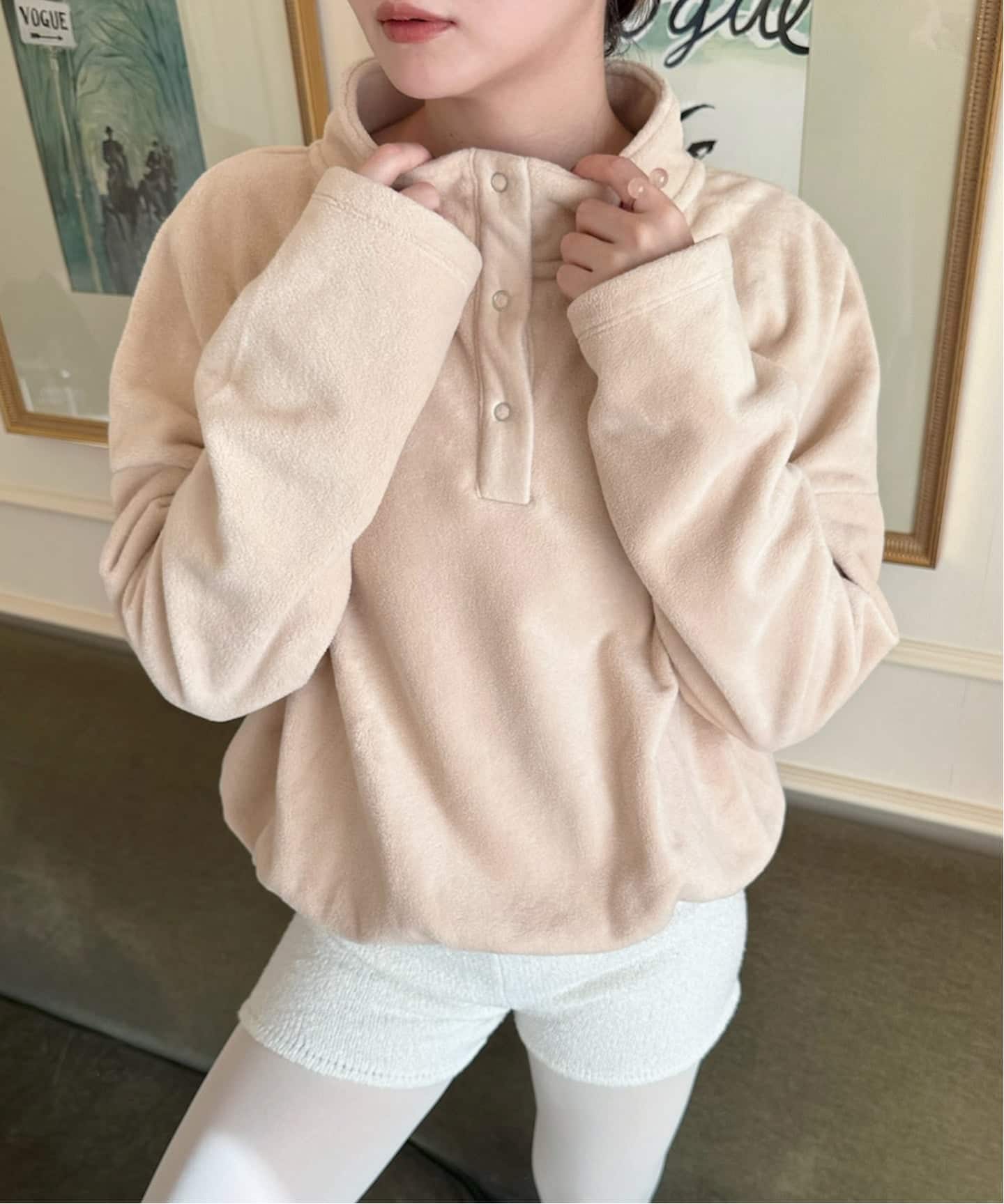 SKIN for LULU】fleece top（スウェット）｜EDIT.FOR LULU（エディット