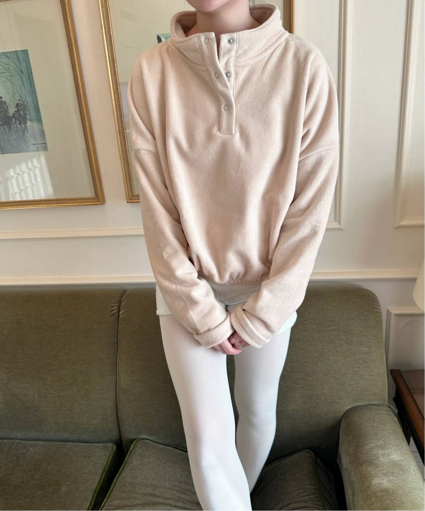 SKIN for LULU】fleece top（スウェット）｜EDIT.FOR LULU（エディット
