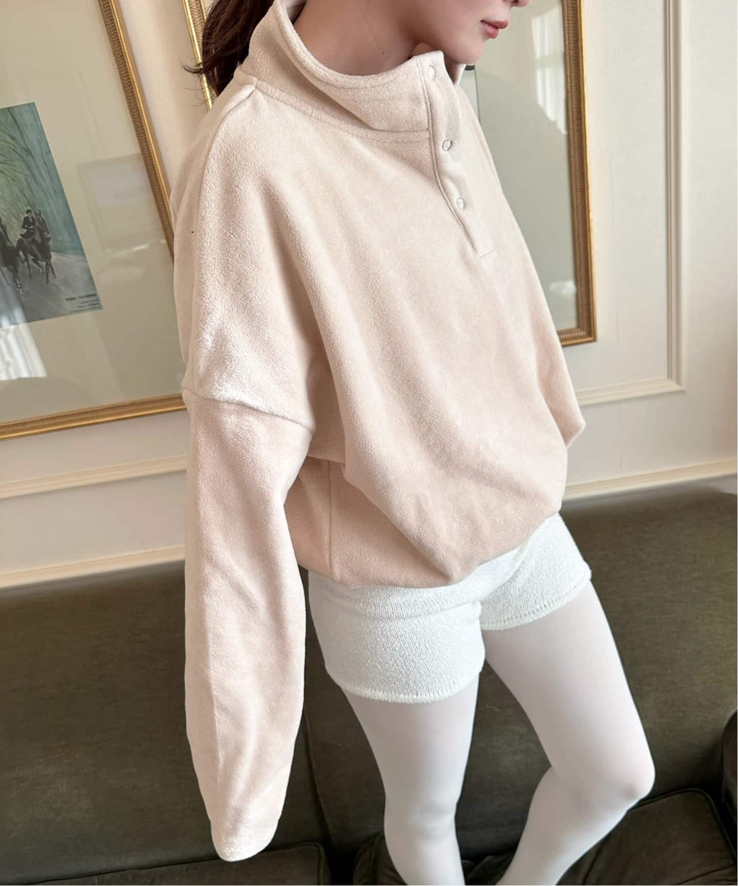 SKIN for LULU】fleece top（スウェット）｜EDIT.FOR LULU（エディット