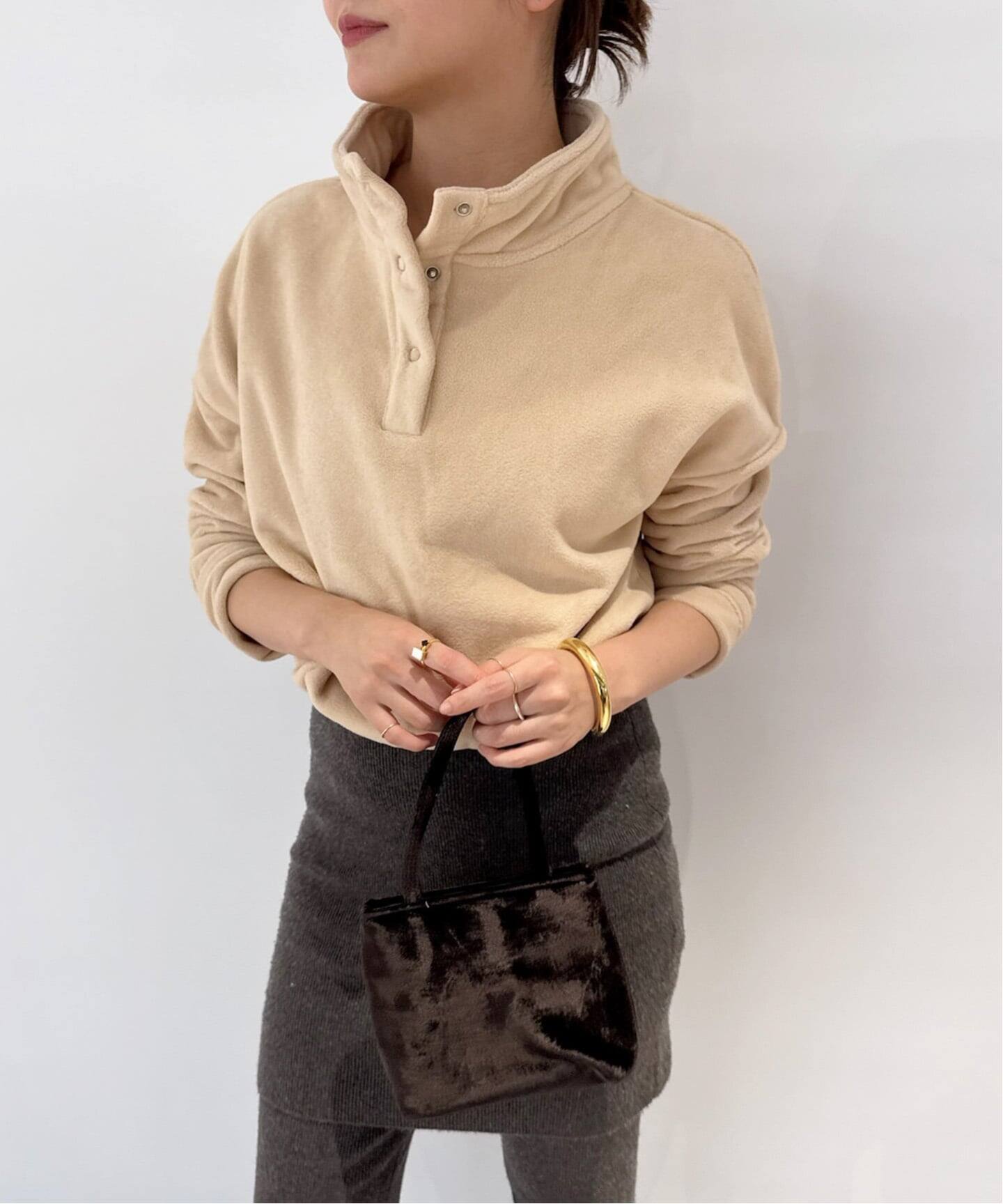 SKIN for LULU】fleece top（スウェット）｜EDIT.FOR LULU（エディット 