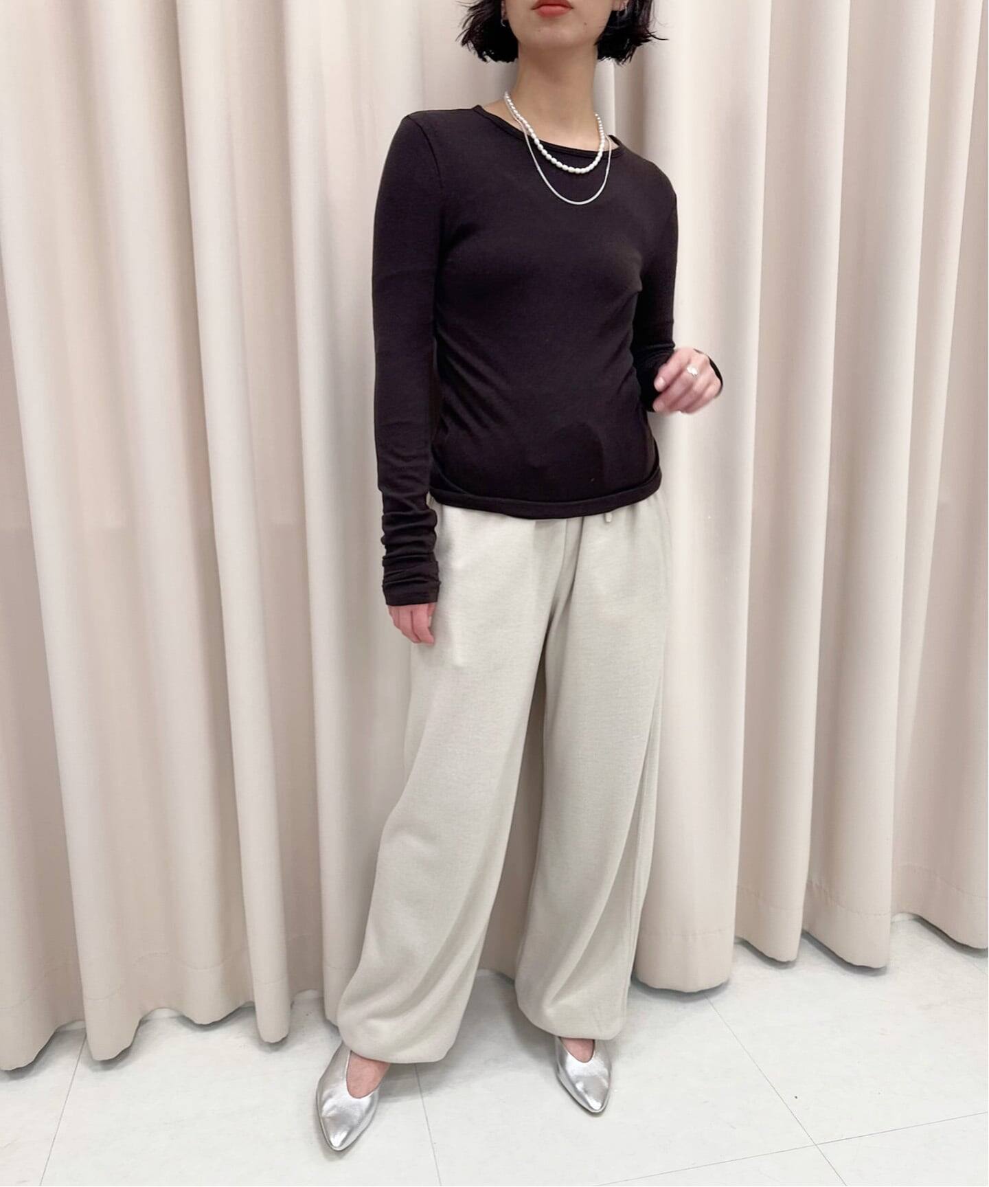 SKIN for LULU】warm long rib tee（Tシャツ／カットソー）｜EDIT.FOR