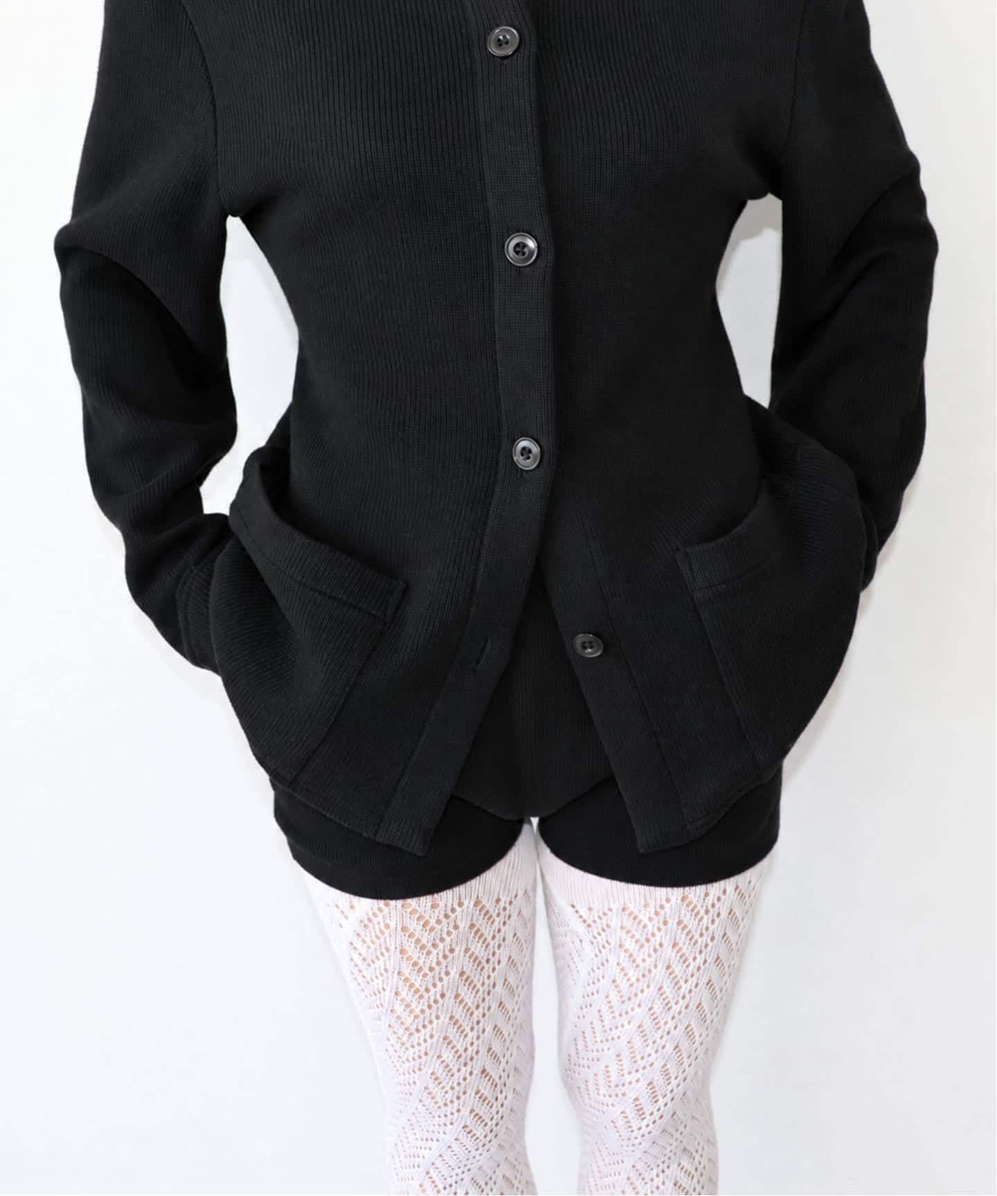 PAN/パン】 COTTON RIB CARDIGAN（カーディガン）｜EDIT.FOR LULU