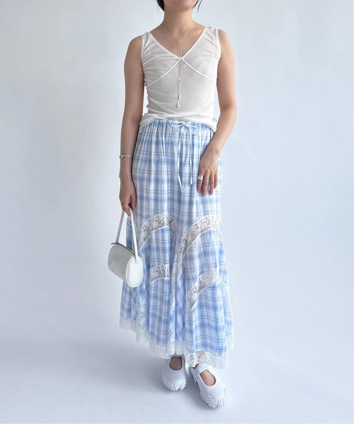 NOHRA/ノーラ】Cotton rib tank top（タンクトップ）｜EDIT.FOR LULU