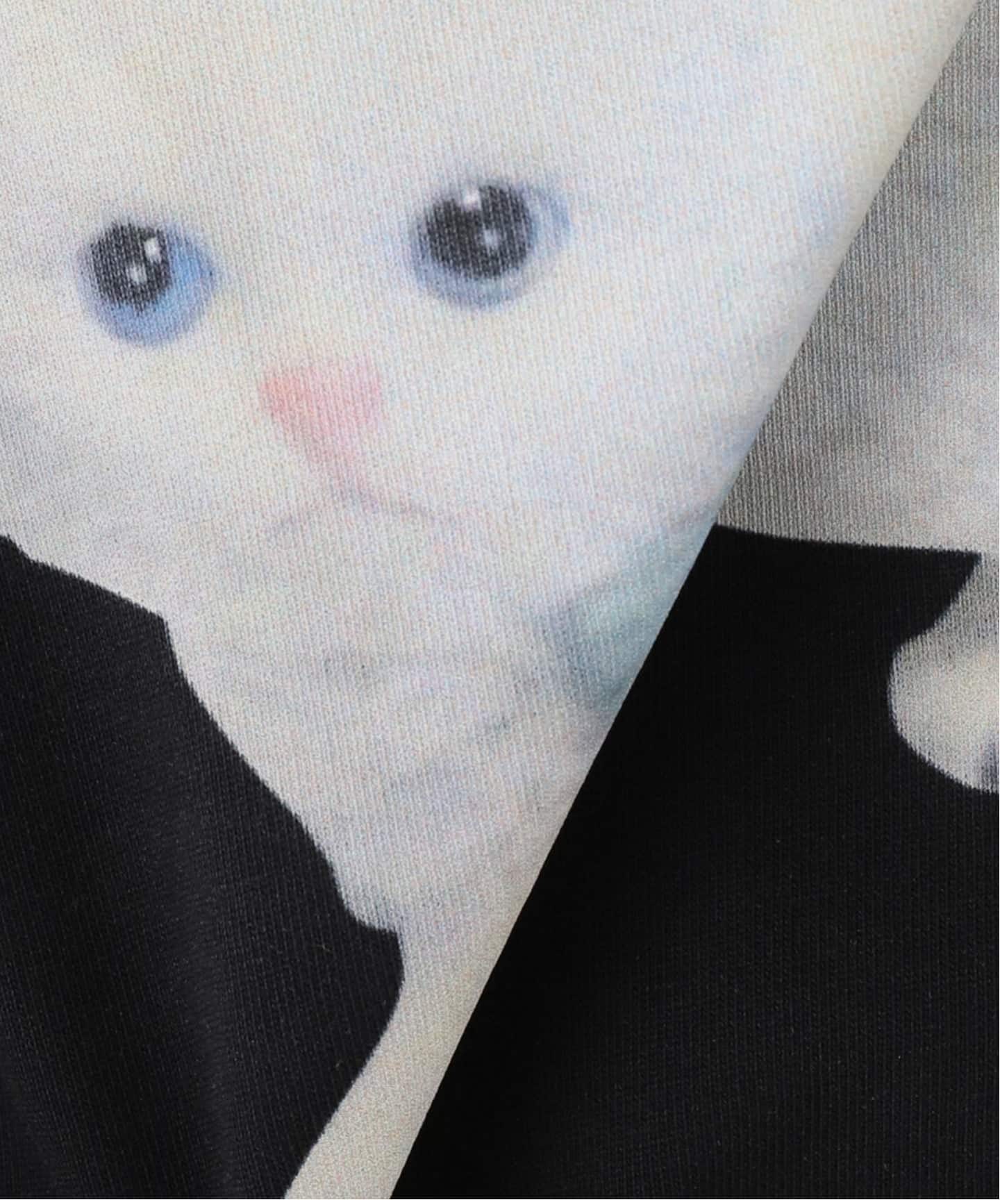 新品YUHAN WANG/purrsona kitty print jumper YUHAN WANG/ユハン・ワン】purrsona kitty print jumper（Tシャツ