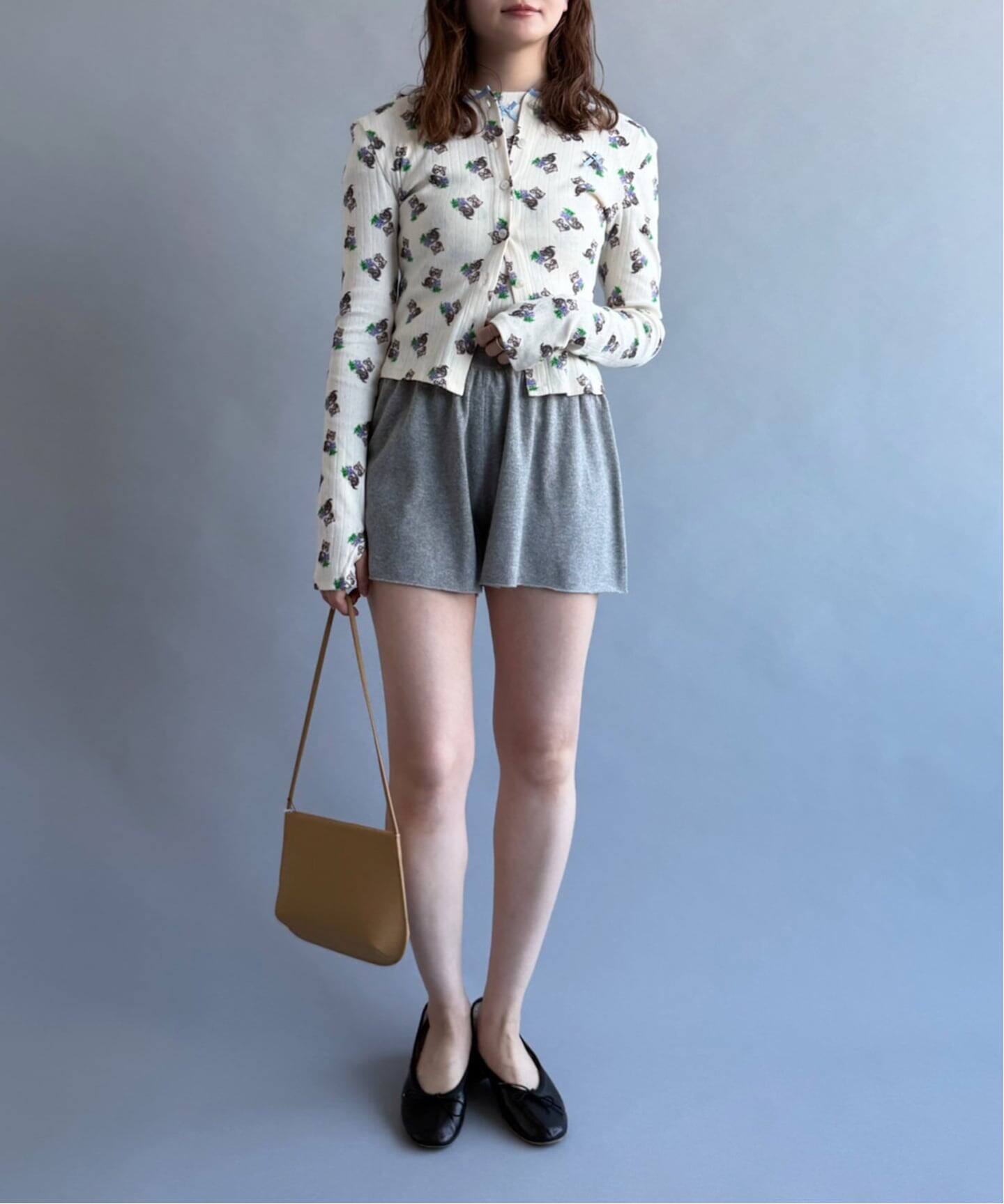 【YUHAN WANG/ユハン・ワン】purr kitty print top Yuhan Wang Cat Printed Top - White | Garmentory