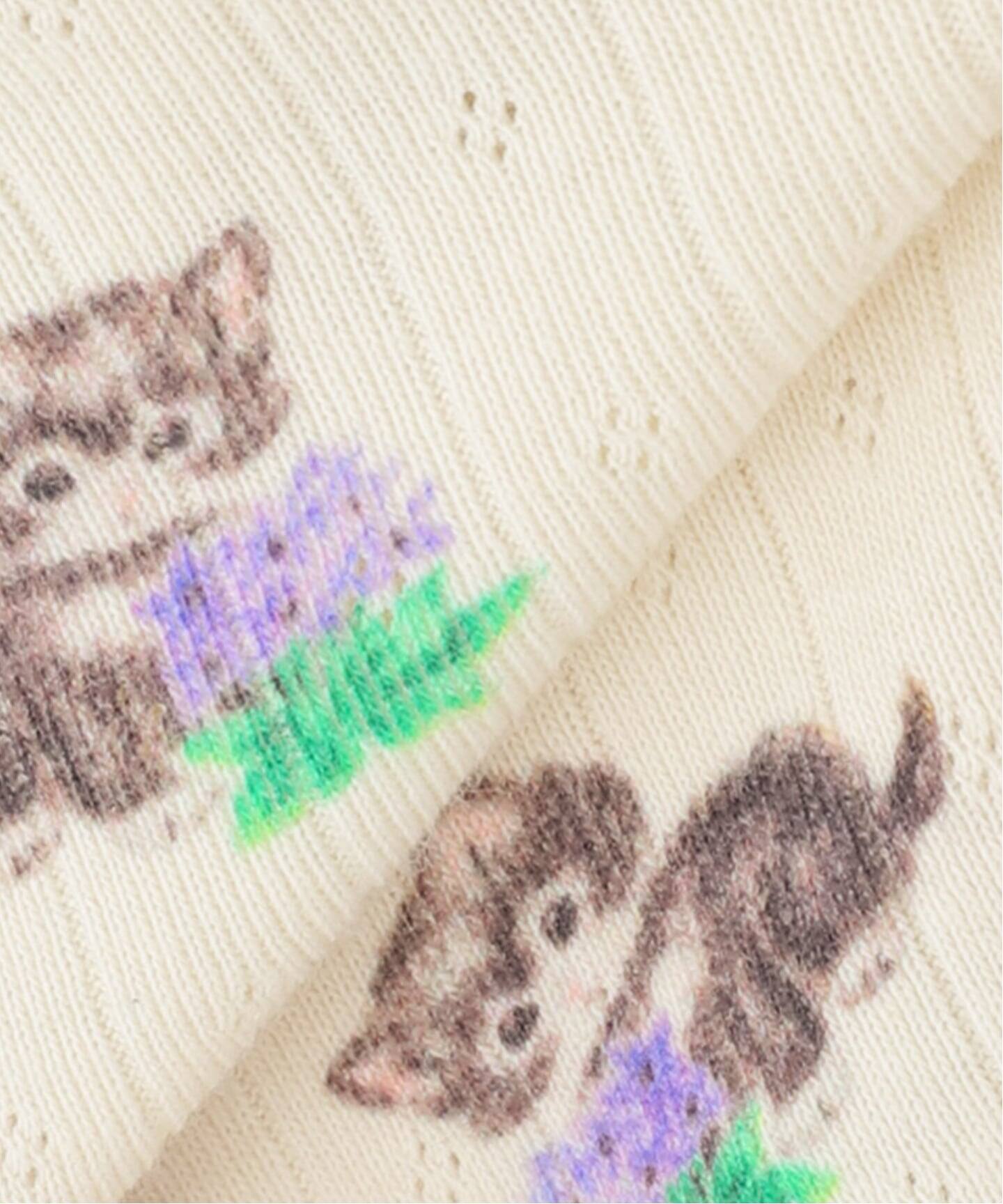 YUHAN WANG/ユハン・ワン】kitty print cardigan（Tシャツ／カットソー