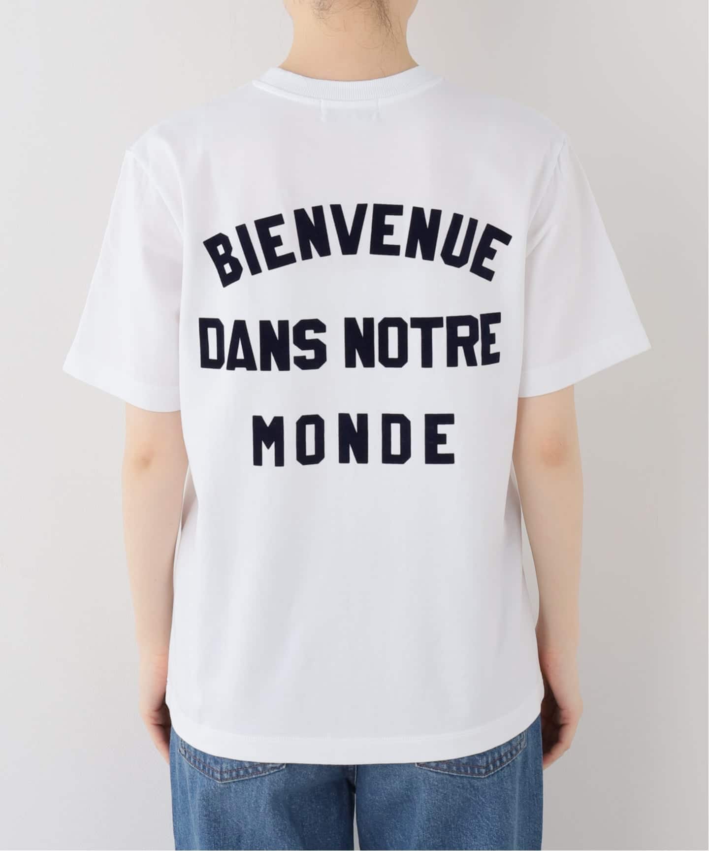 IENA 19ss 大人気ロゴTシャツ(ホワイト) 一部店舗限定》Maison IENA ロゴTシャツ（Tシャツ／カットソー）｜IENA