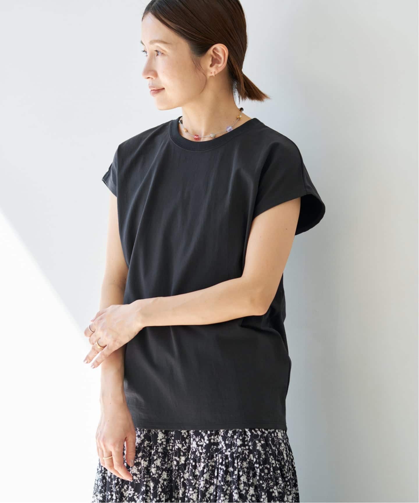 IENA◆ラウンドテールプルオーバー◆ブラック セール】ラウンドテールプルオーバー◇（Tシャツ/カットソー）｜IENA