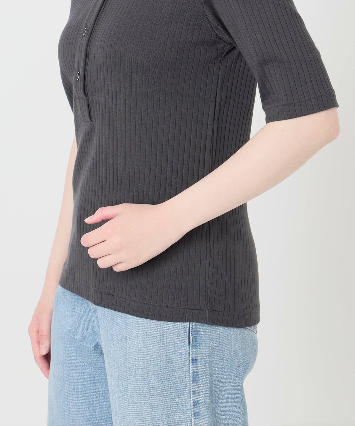 ワイドリブヘンリープルオーバー（Tシャツ／カットソー）｜IENA