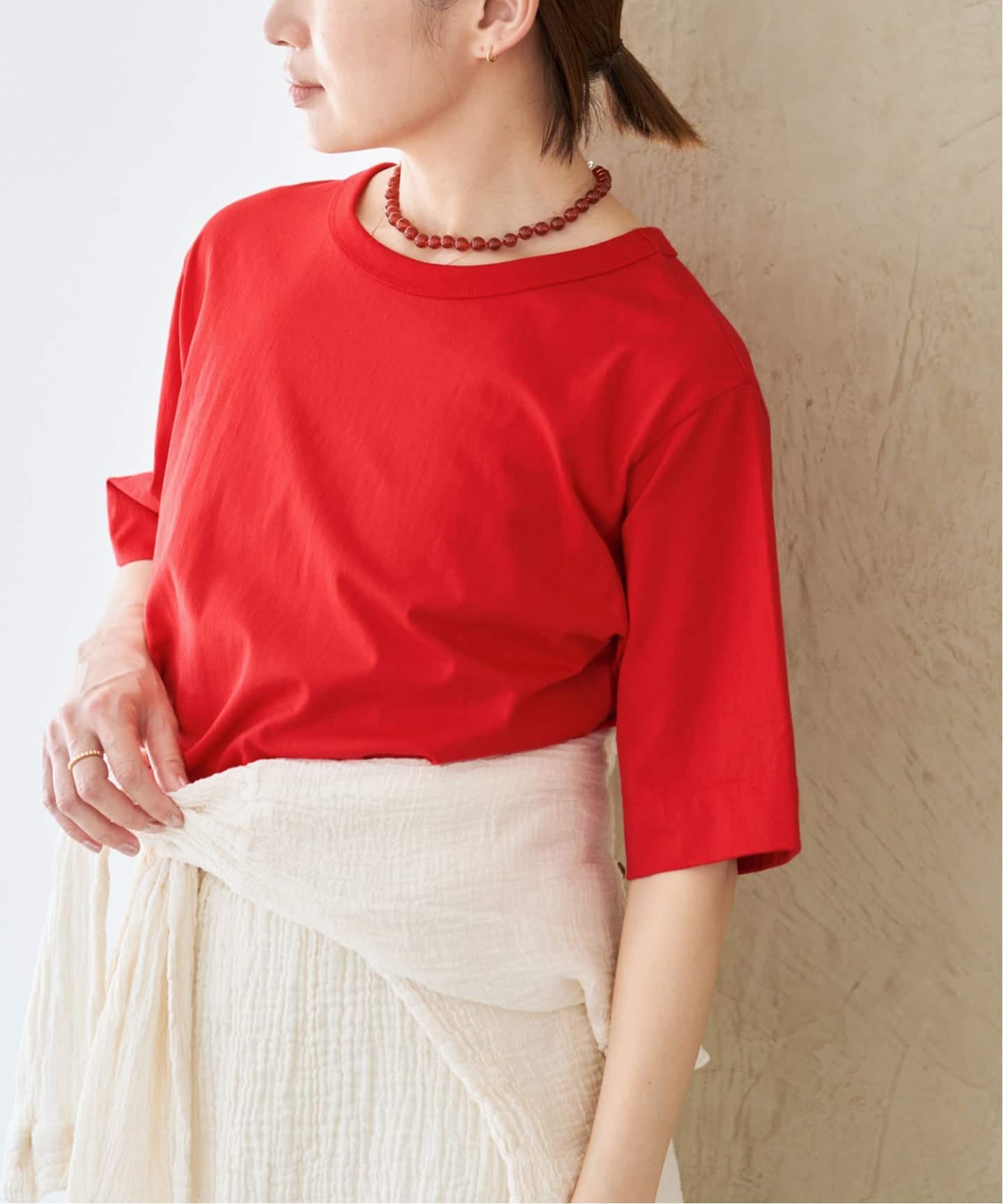 クロップドTシャツ（Tシャツ／カットソー）｜IENA（イエナ）の通販