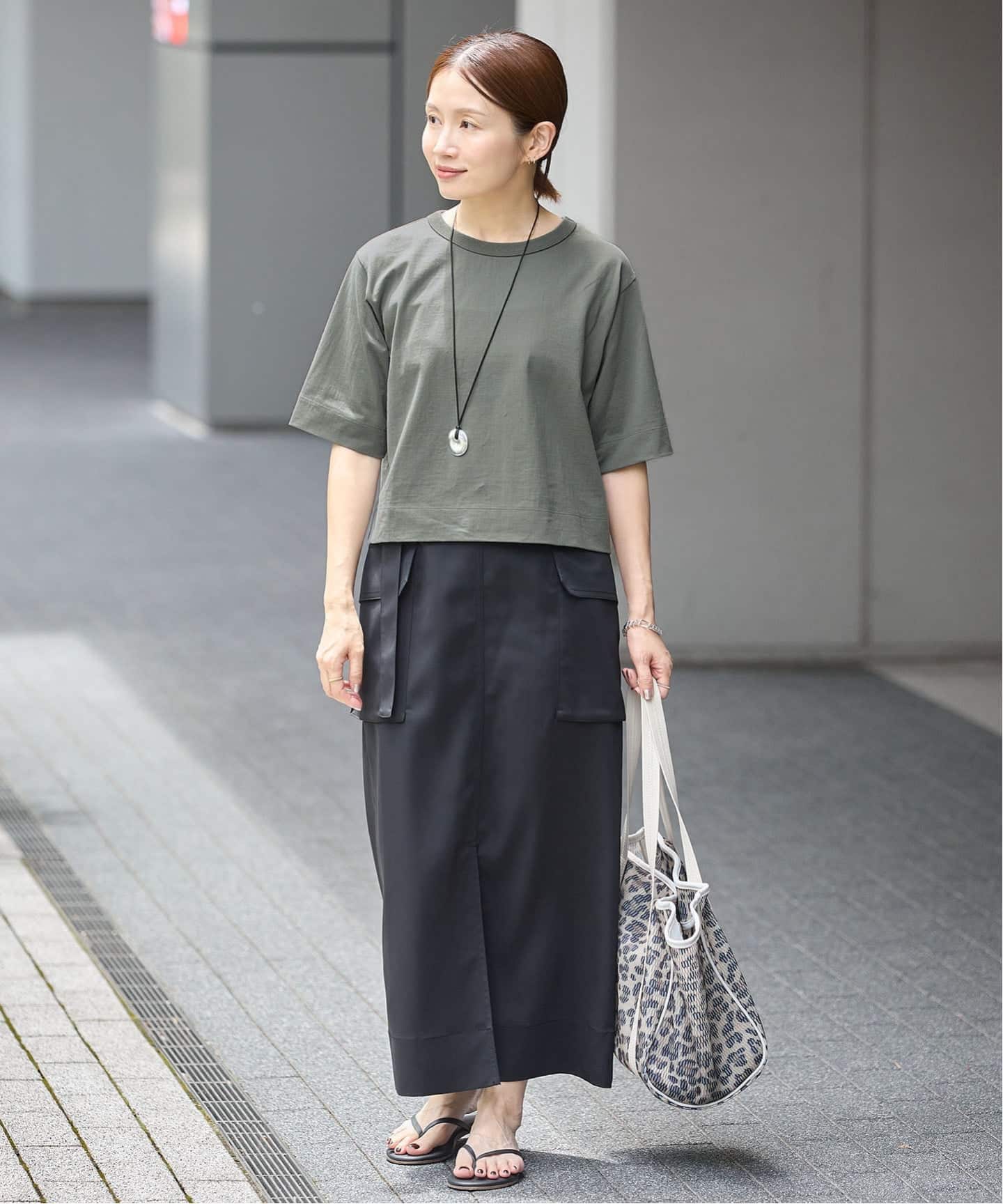 追加》クロップドTシャツ（Tシャツ／カットソー）｜IENA（イエナ）の