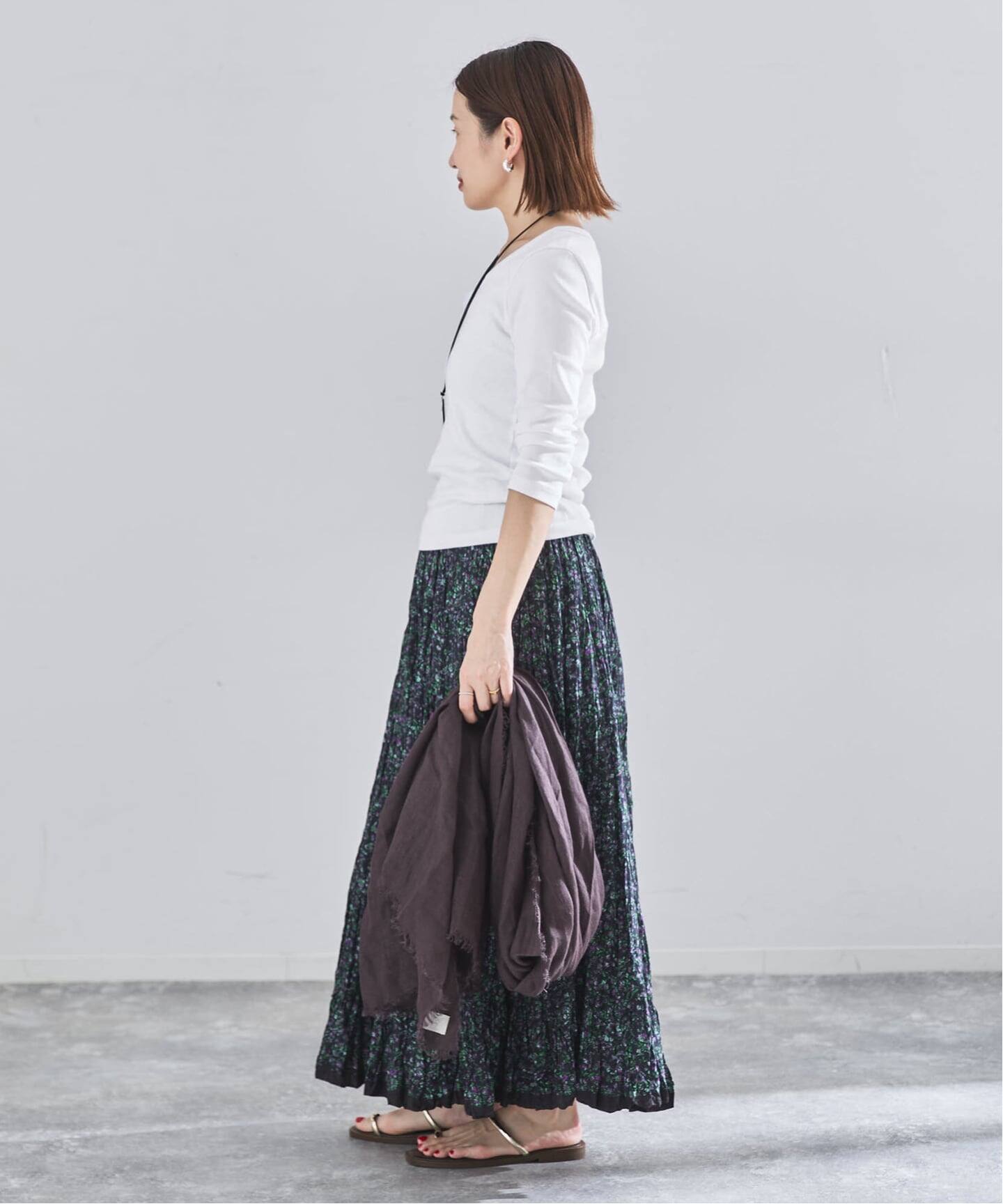 オーガニックフライス7分袖プルオーバー（Tシャツ／カットソー）｜IENA