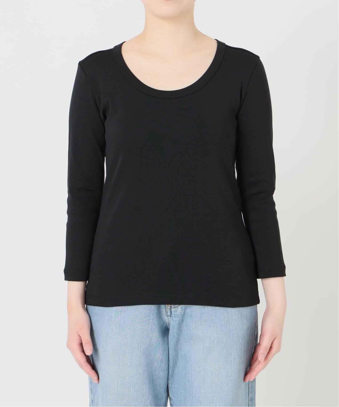 オーガニックフライス7分袖プルオーバー（Tシャツ／カットソー）｜IENA
