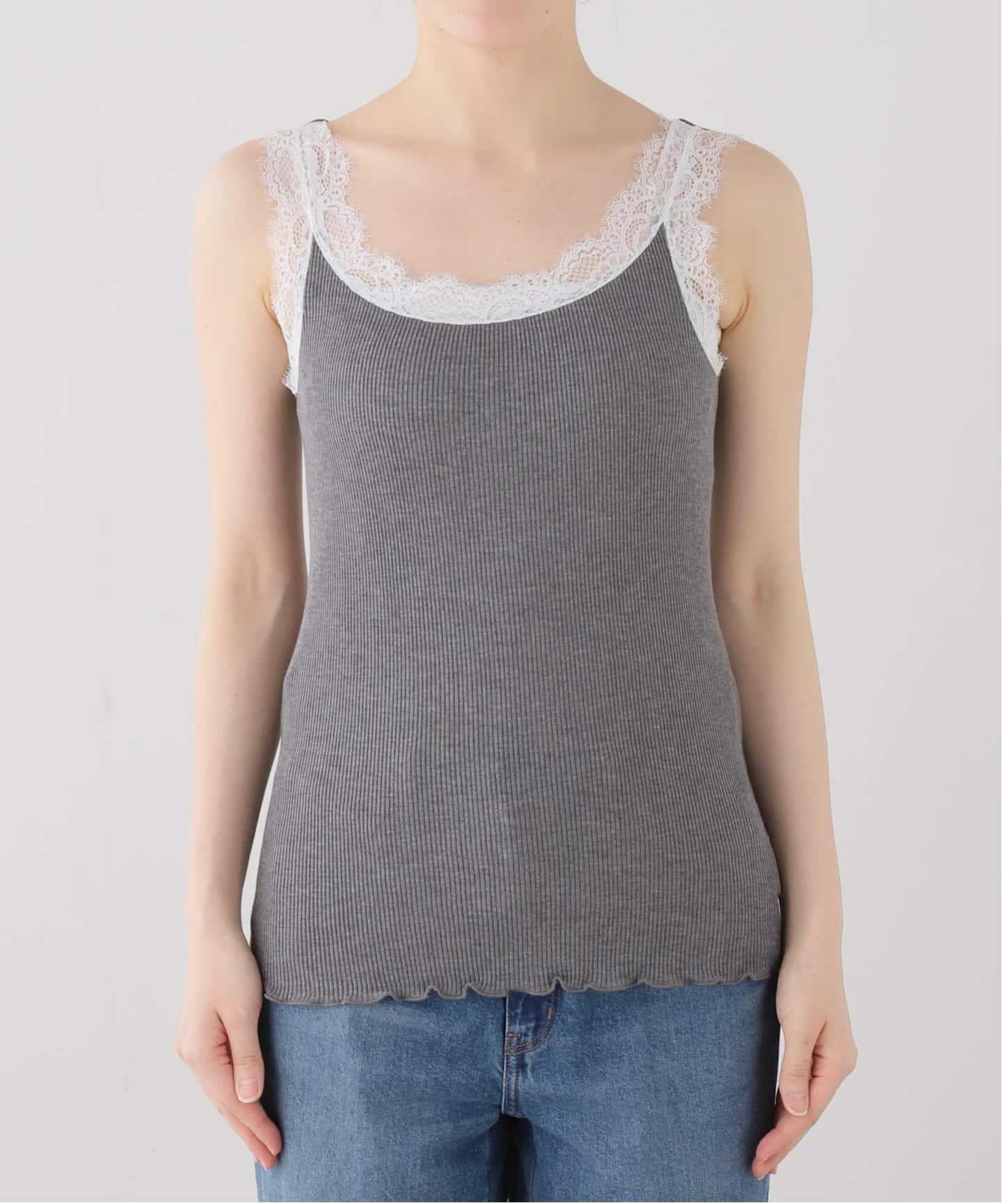 レーステレコキャミソール（Tシャツ／カットソー）｜IENA（イエナ）の