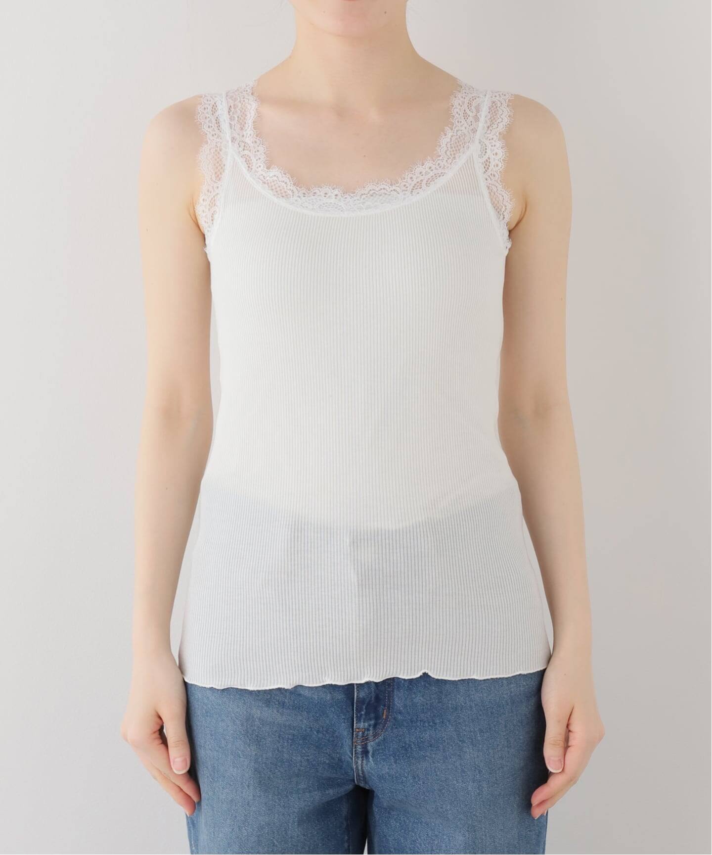 レーステレコキャミソール（Tシャツ／カットソー）｜IENA（イエナ）の