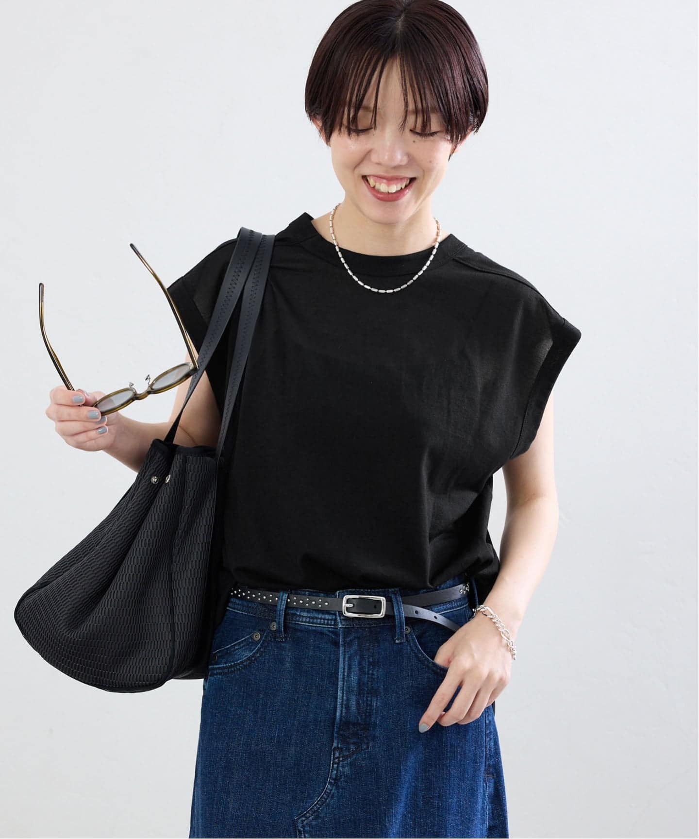 シアー2wayノースリーブ（Tシャツ／カットソー）｜IENA（イエナ）の