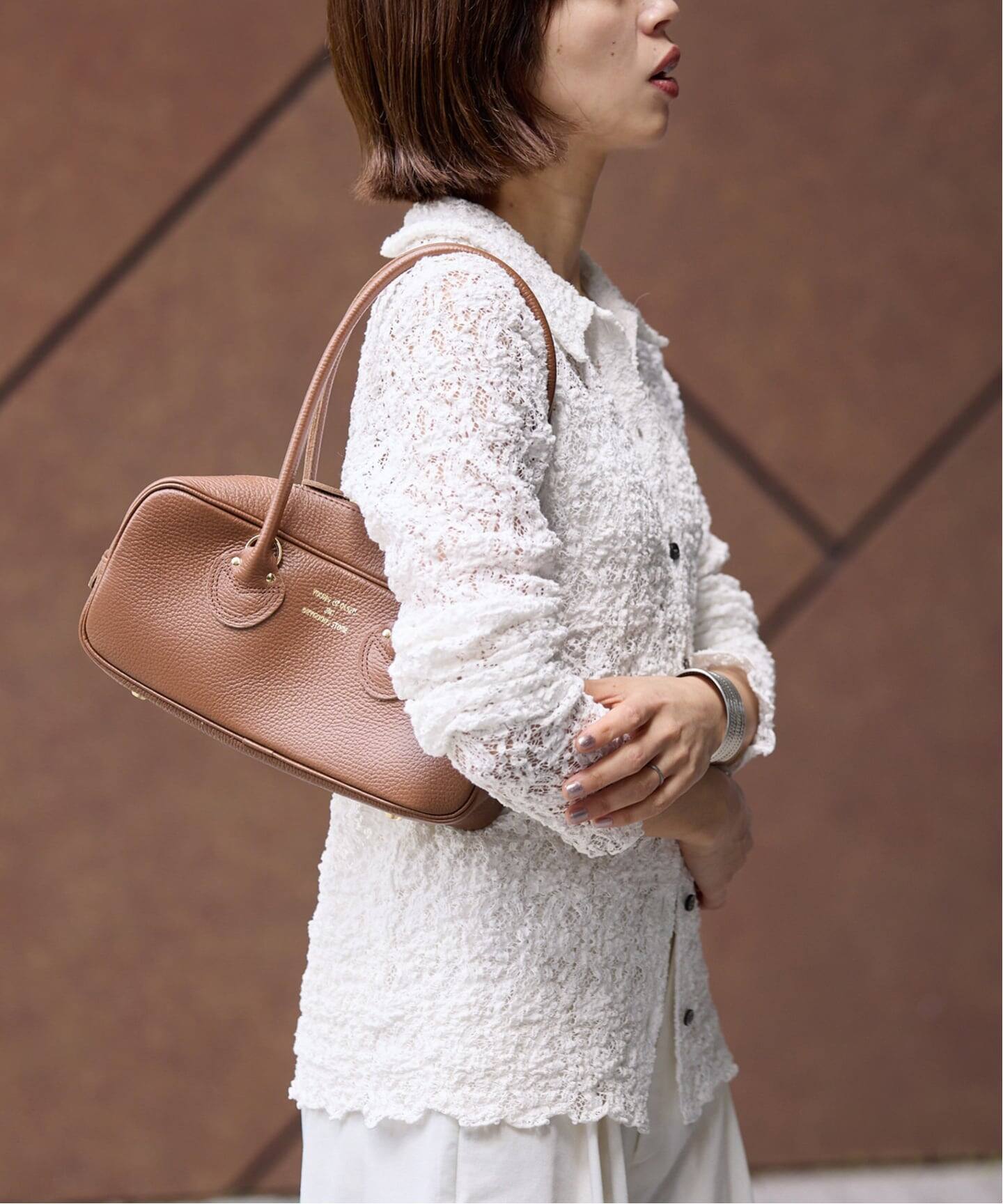 追加》Flowerストレッチレース ポロシャツ（Tシャツ／カットソー 