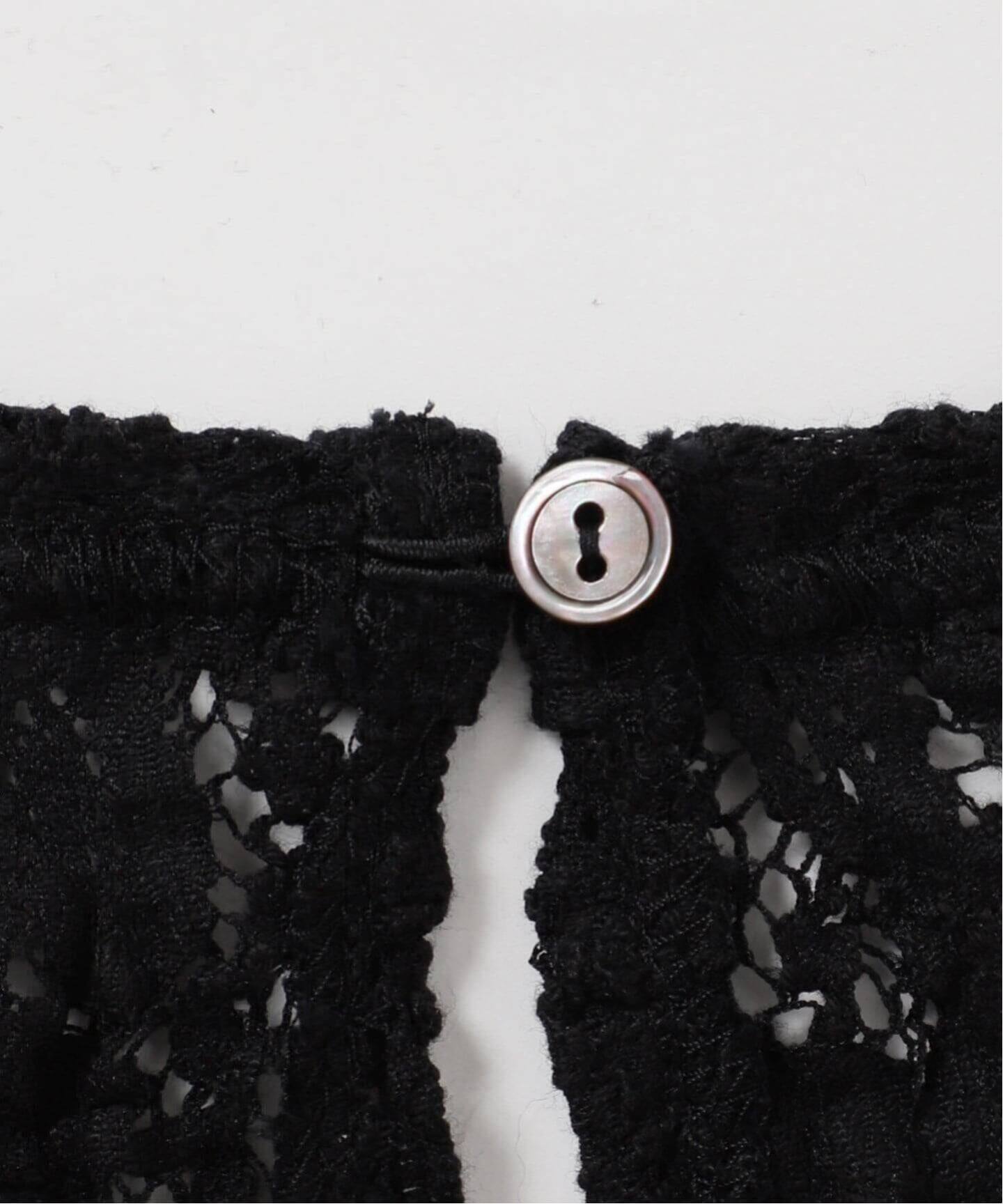 一部カラーWEB限定/追加3》Flowerストレッチレースプルオーバー（T