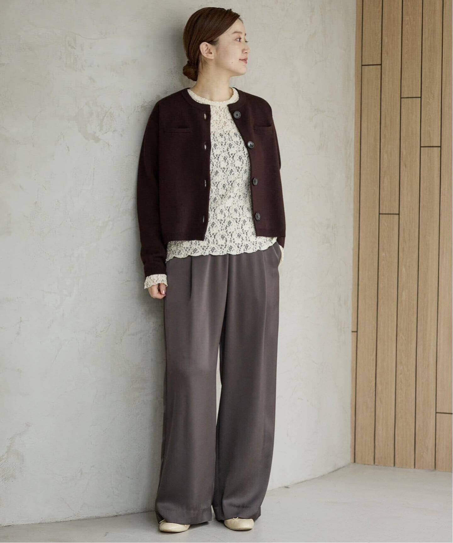 新品タグ付き✨IENA/Flowerストレッチレースプルオーバー IENA｜《追加