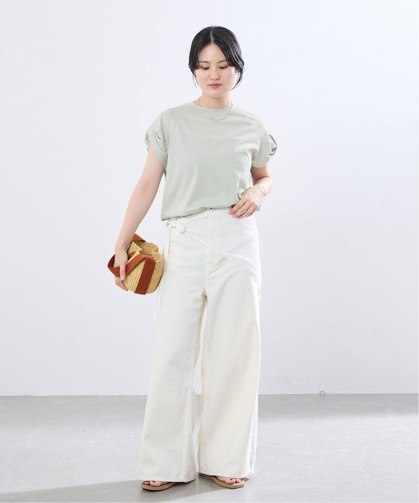 ツイストスリーブTシャツ（Tシャツ／カットソー）｜IENA（イエナ）の