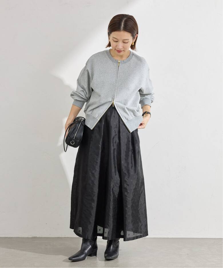 ジップオープン2WAYスウェットプルオーバー  詳細画像3