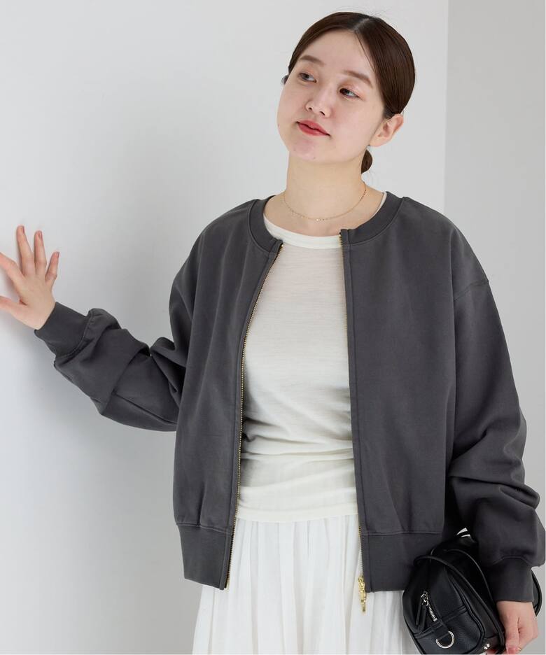 ジップオープン2WAYスウェットプルオーバー  詳細画像5