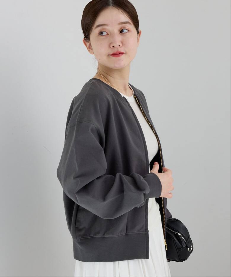ジップオープン2WAYスウェットプルオーバー  詳細画像6