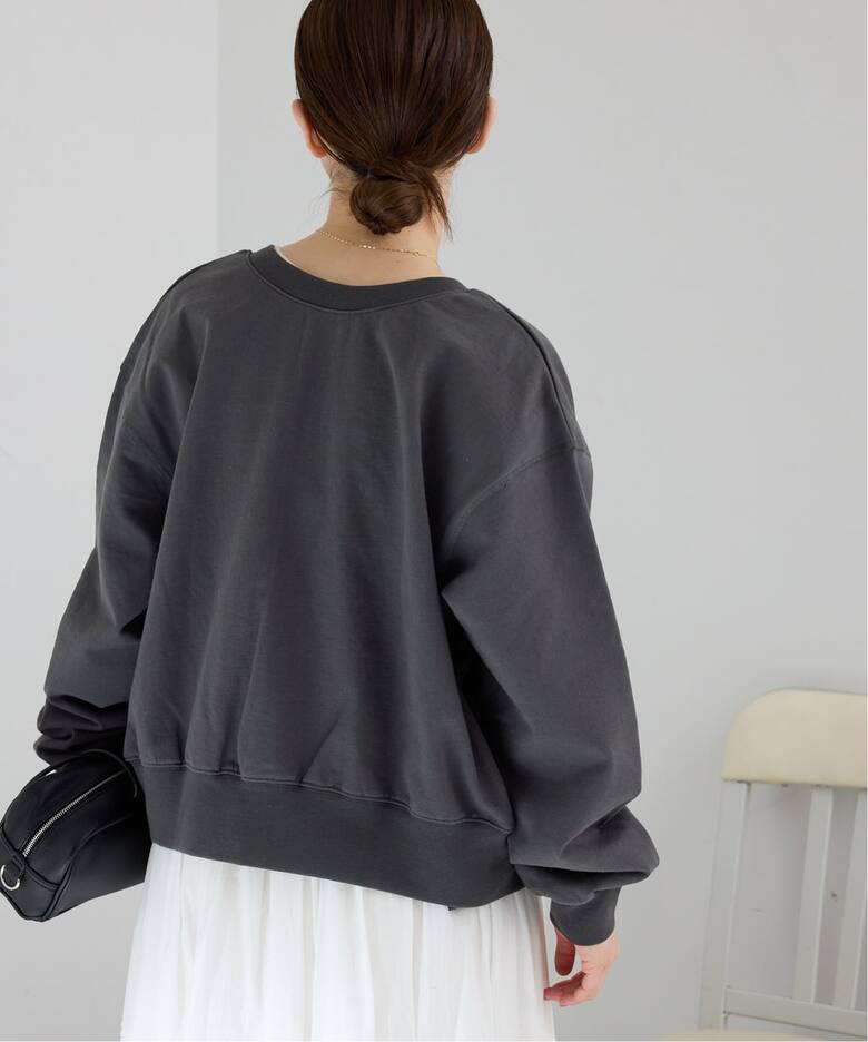 ジップオープン2WAYスウェットプルオーバー  詳細画像7