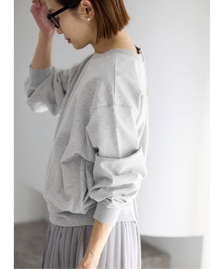 ジップオープン2WAYスウェットプルオーバー  詳細画像14