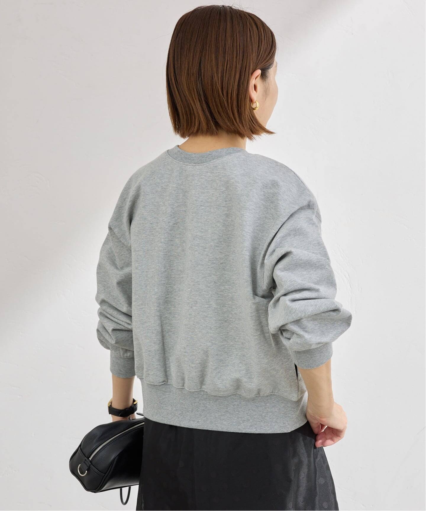 ジップオープン2WAYスウェットプルオーバー（スウェット）｜IENA